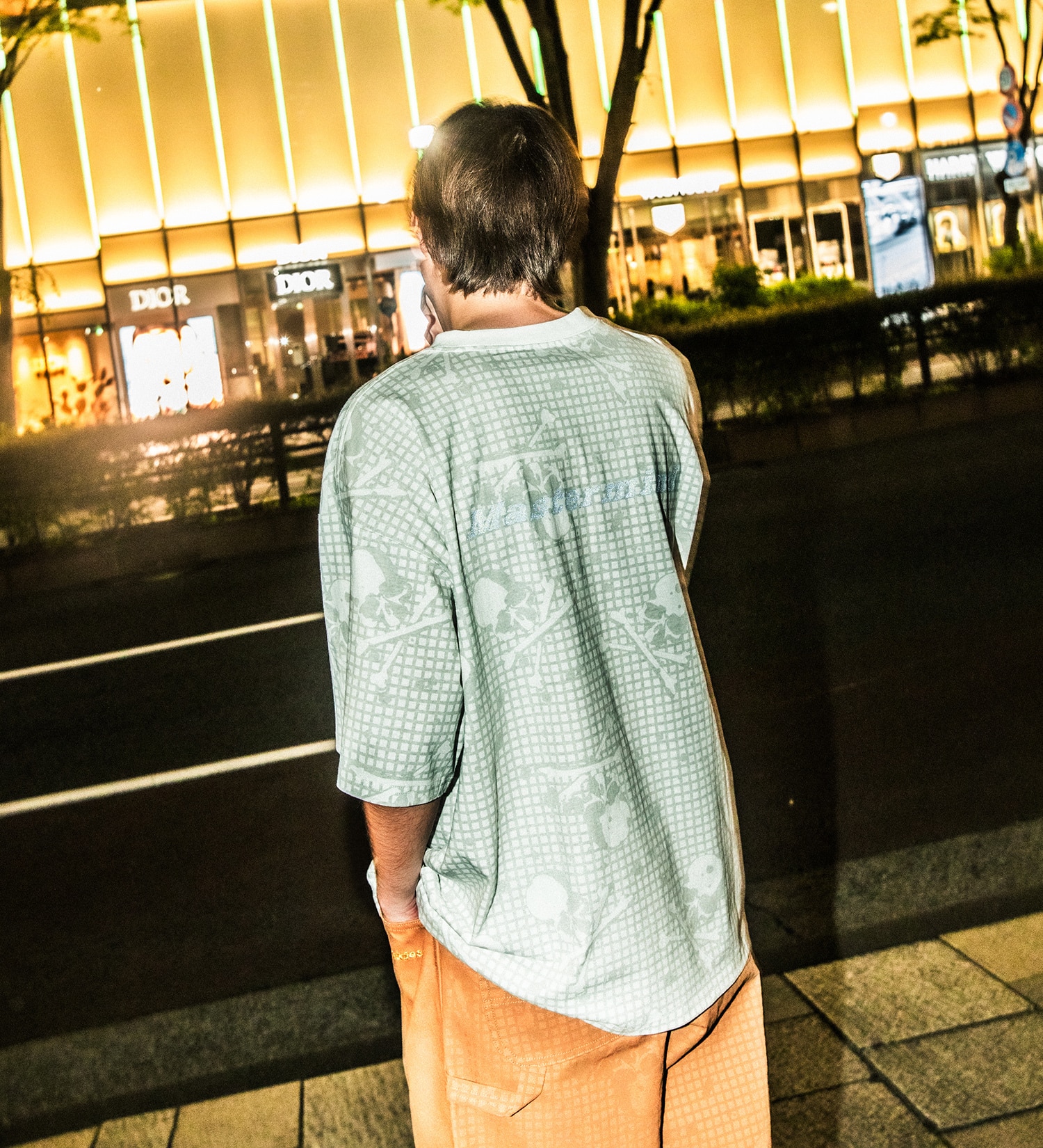 Dickies(ディッキーズ)の【Dickies(R) x mastermind JAPAN】HARFSLEEVE TEE|トップス/Tシャツ/カットソー/メンズ|ホワイト