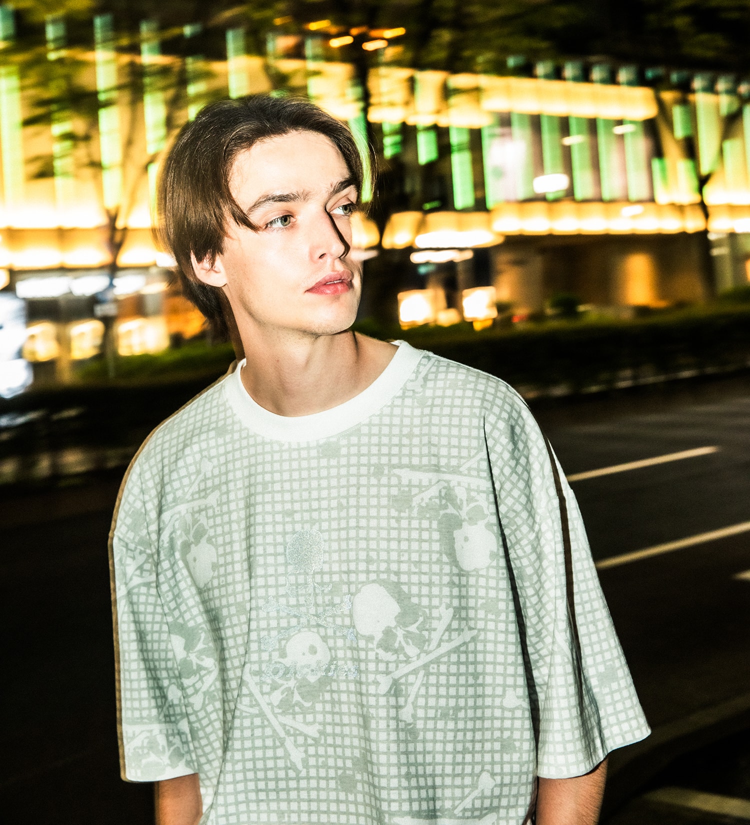 Dickies(ディッキーズ)の【Dickies(R) x mastermind JAPAN】HARFSLEEVE TEE|トップス/Tシャツ/カットソー/メンズ|ホワイト