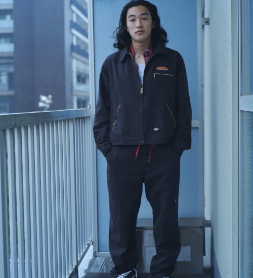 【Dickies(R) x  SEDAN ALL-PURPOSE(R)】Cotton Duck 2tuck Wide Tapared Pants