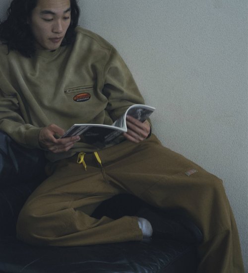 Dickies(ディッキーズ)の【Dickies(R) x  SEDAN ALL-PURPOSE(R)】Cotton Duck 2tuck Wide Tapared Pants|パンツ/パンツ/メンズ|カーキ
