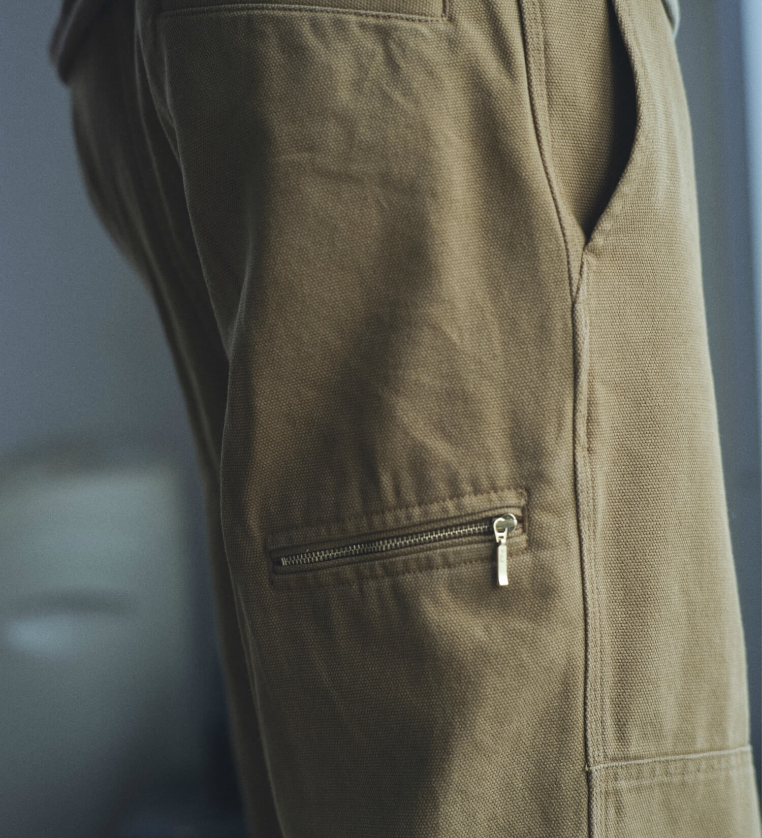 Dickies(ディッキーズ)の【Dickies(R) x  SEDAN ALL-PURPOSE(R)】Cotton Duck 2tuck Wide Tapared Pants|パンツ/パンツ/メンズ|カーキ
