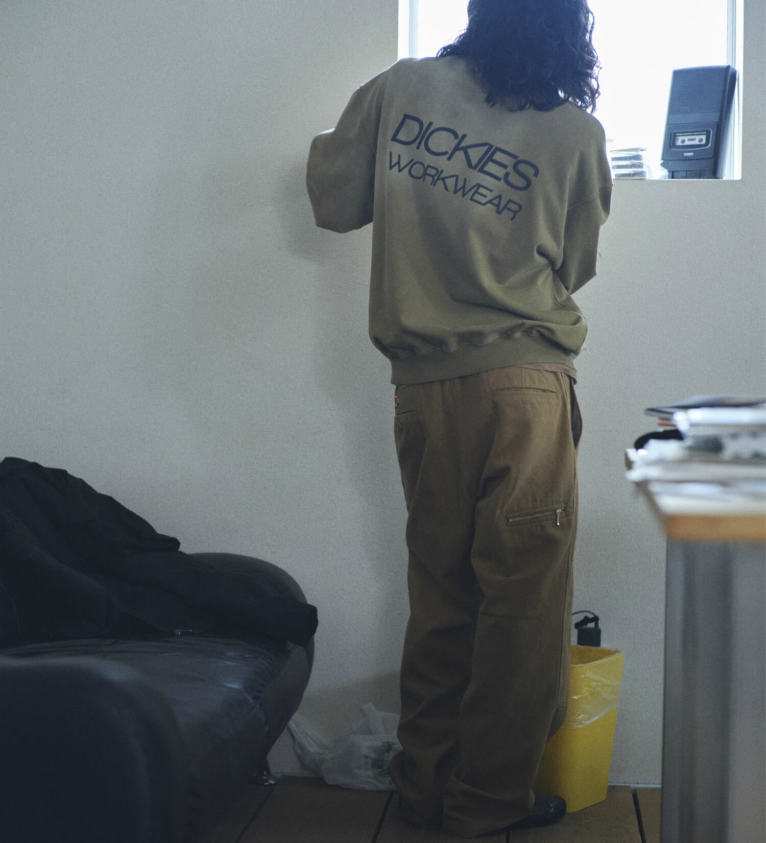 Dickies(ディッキーズ)の【Dickies(R) x  SEDAN ALL-PURPOSE(R)】Cotton Duck 2tuck Wide Tapared Pants|パンツ/パンツ/メンズ|カーキ
