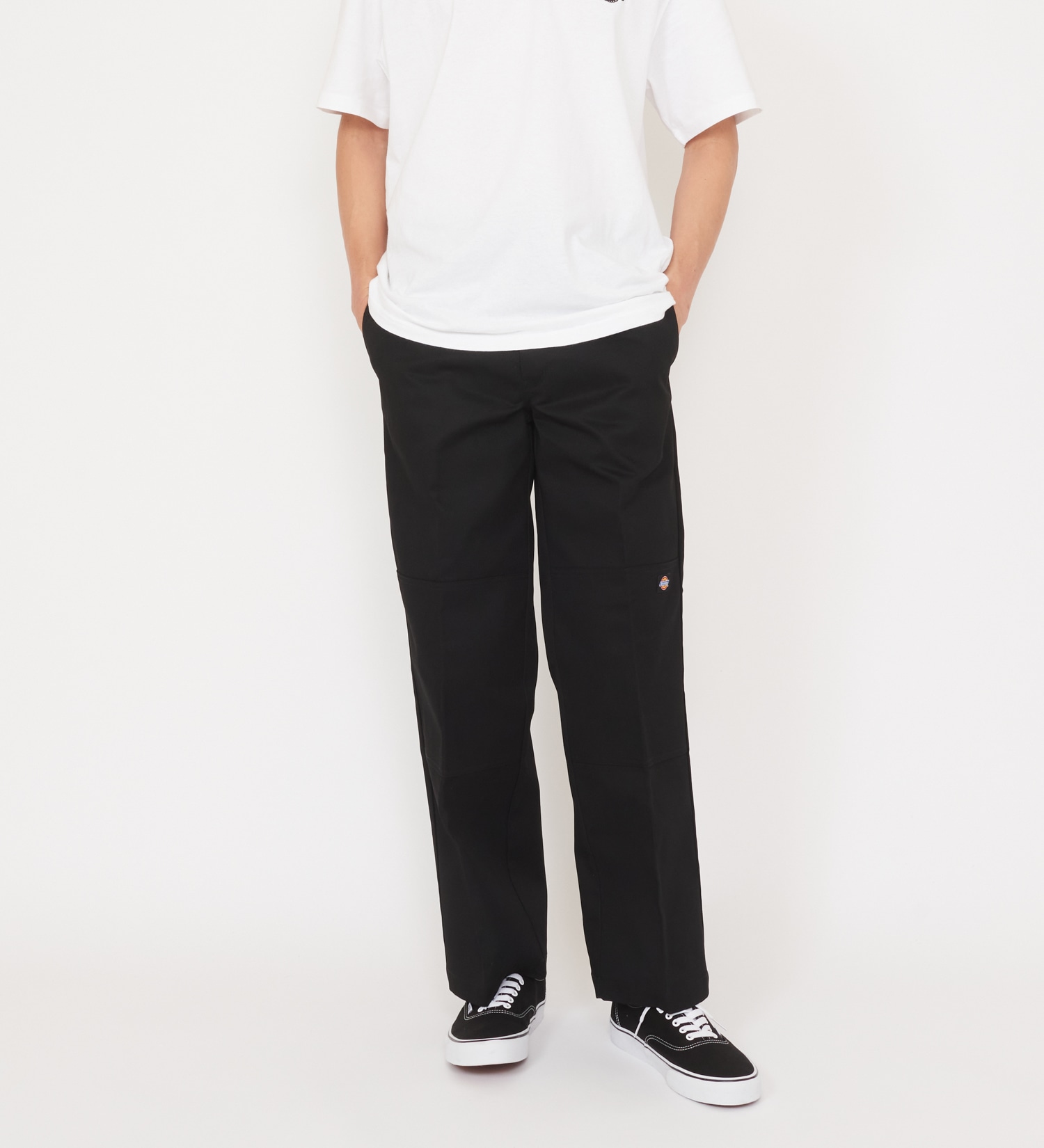 Dickies(ディッキーズ)のダブルニー ワークパンツ ルーズフィット "85283" レングス32インチ|パンツ/パンツ/メンズ|ブラック