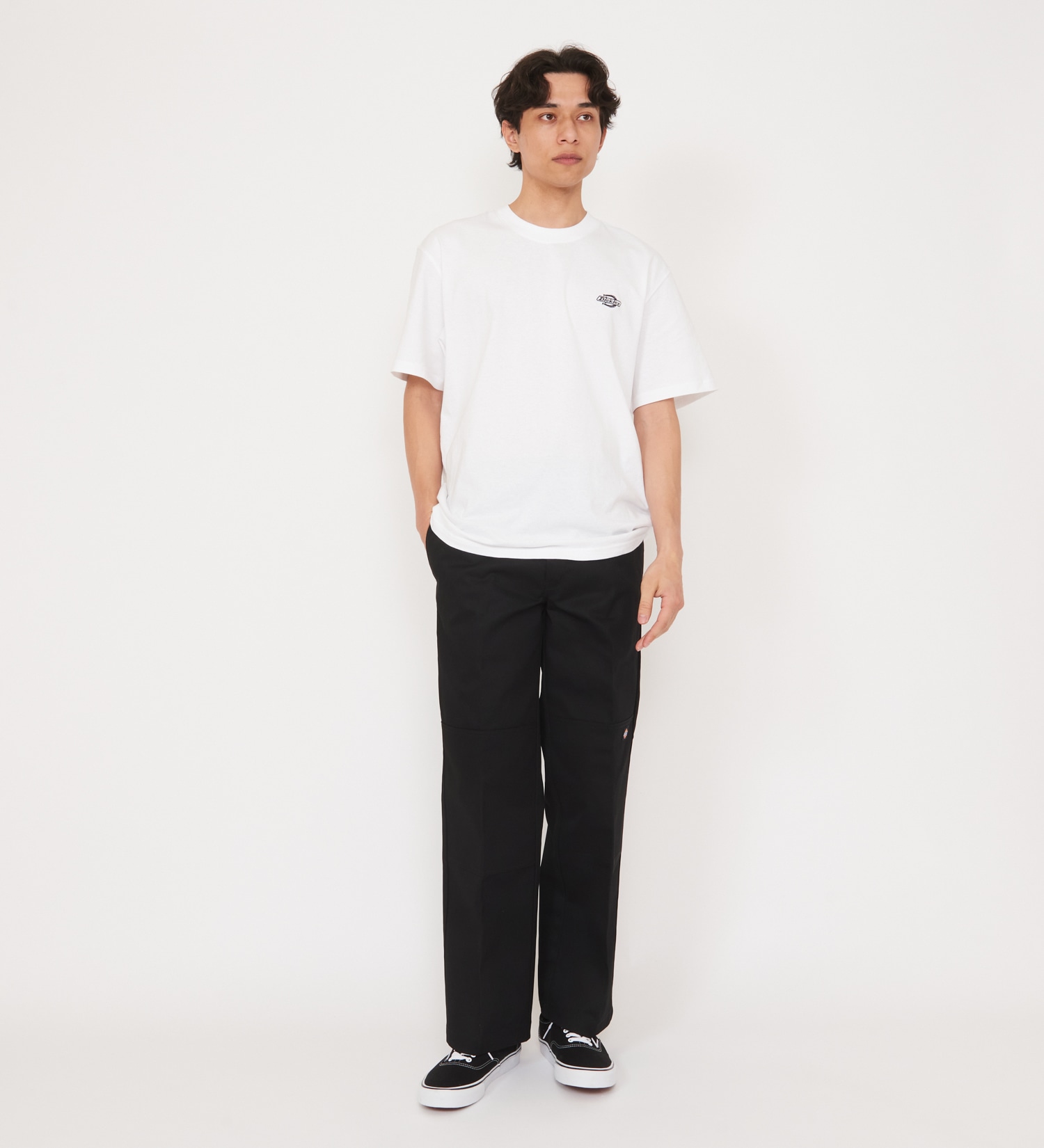 Dickies(ディッキーズ)のダブルニー ワークパンツ ルーズフィット "85283" レングス32インチ|パンツ/パンツ/メンズ|ブラック