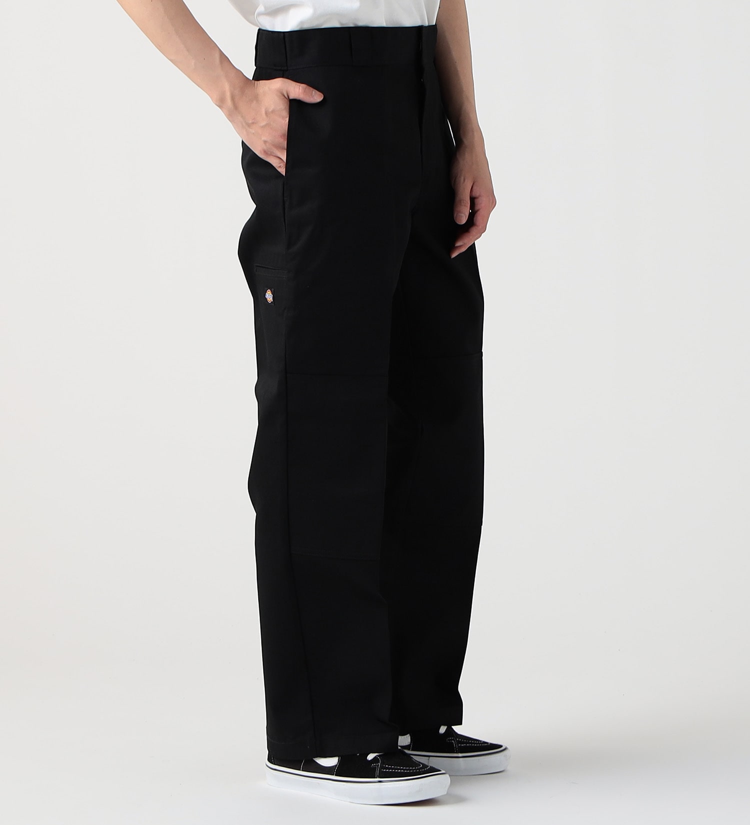 Dickies(ディッキーズ)のダブルニー ワークパンツ ルーズフィット "85283" レングス32インチ|パンツ/パンツ/メンズ|ブラック