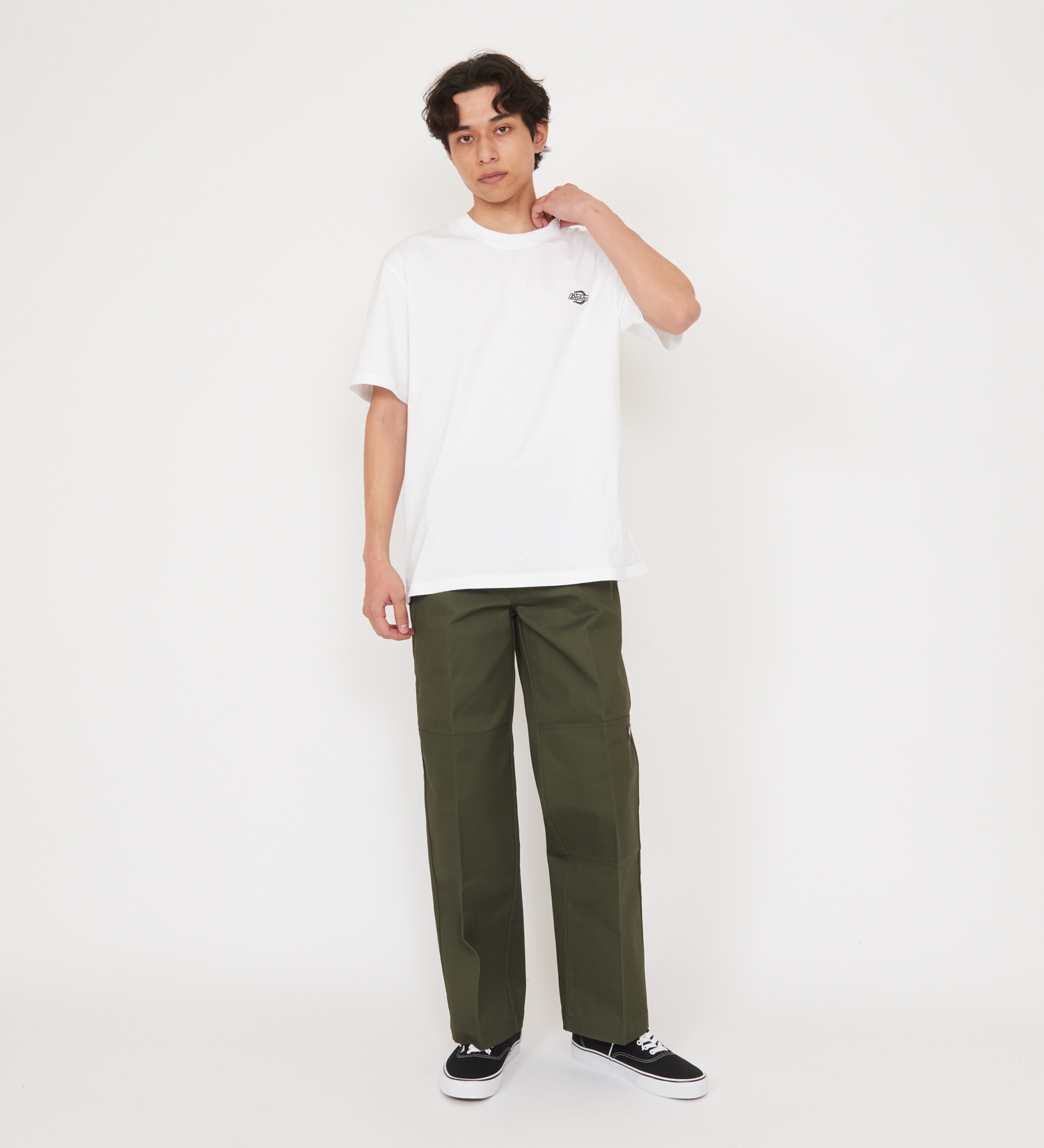 Dickies(ディッキーズ)のダブルニー ワークパンツ ルーズフィット "85283" レングス30インチ|パンツ/パンツ/メンズ|オリーブ