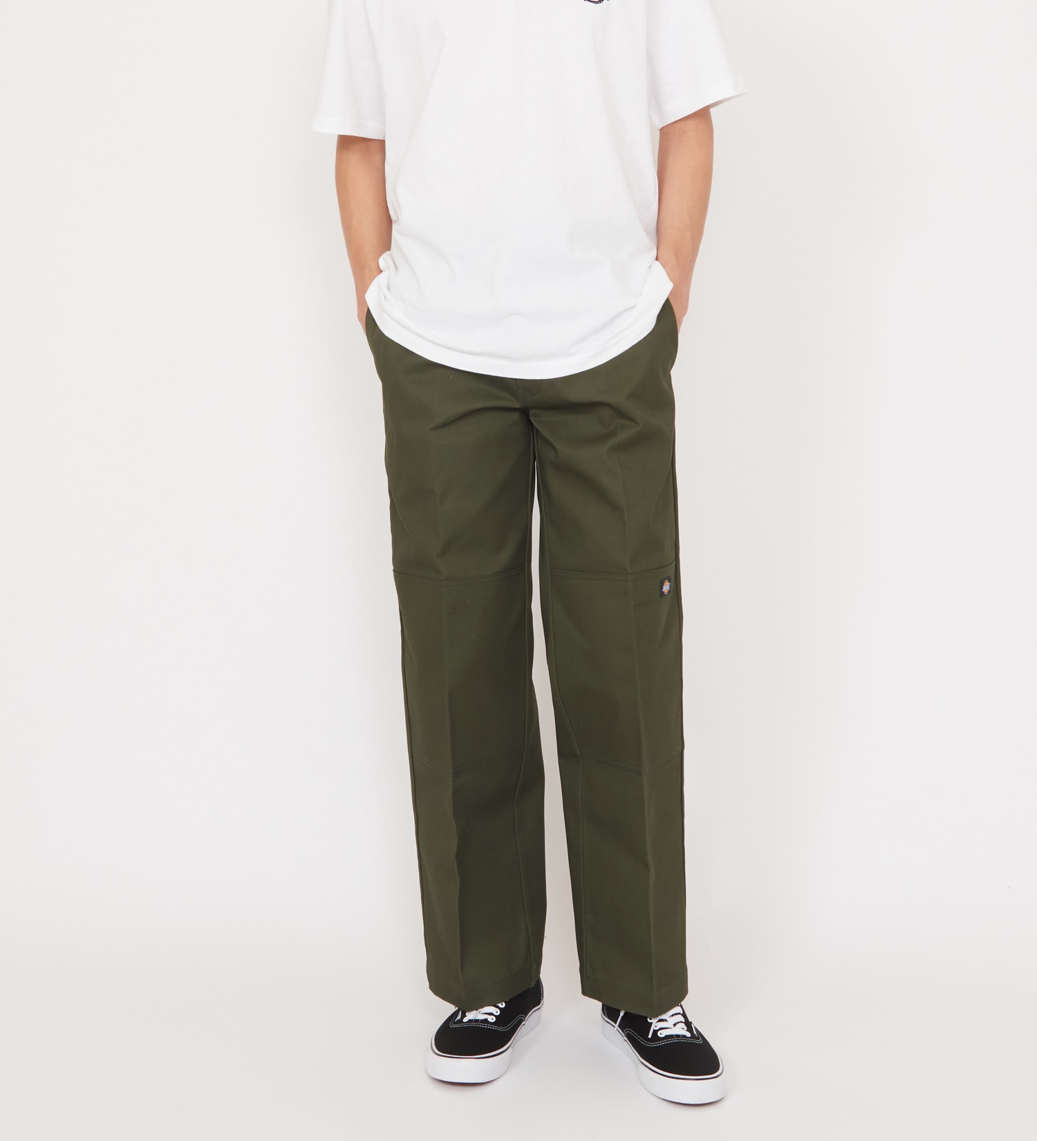 Dickies(ディッキーズ)のダブルニー ワークパンツ ルーズフィット "85283"　レングス32インチ|パンツ/パンツ/メンズ|オリーブ