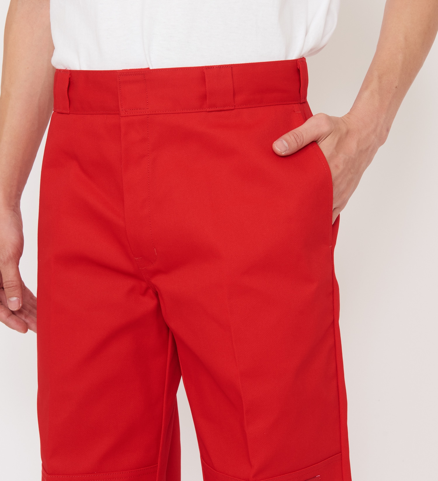 Dickies(ディッキーズ)のダブルニー ワークパンツ ルーズフィット "85283"　レングス32インチ|パンツ/パンツ/メンズ|レッド