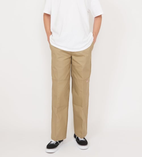Dickies(ディッキーズ)のダブルニー ワークパンツ ルーズフィット "85283" レングス32インチ|パンツ/パンツ/メンズ|カーキ