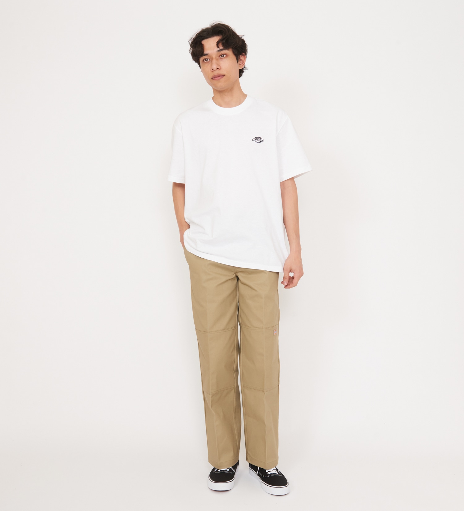 Dickies(ディッキーズ)のダブルニー ワークパンツ ルーズフィット "85283" レングス32インチ|パンツ/パンツ/メンズ|カーキ