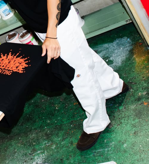 Dickies(ディッキーズ)のダブルニー ワークパンツ ルーズフィット "85283"　レングス30インチ|パンツ/パンツ/メンズ|ホワイト
