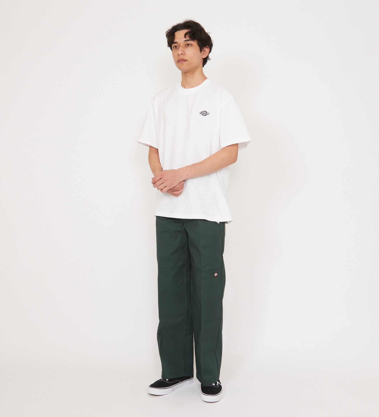 Dickies(ディッキーズ)のダブルニー ワークパンツ ルーズフィット "85283"　レングス32インチ|パンツ/パンツ/メンズ|ダークグリーン