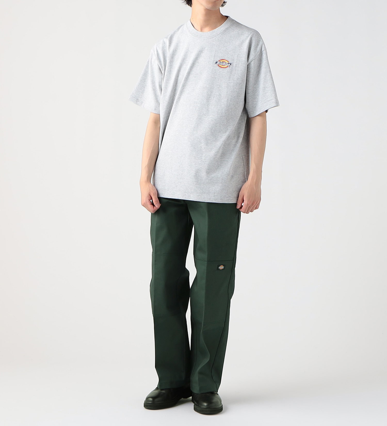 Dickies(ディッキーズ)のダブルニー ワークパンツ ルーズフィット "85283" レングス32インチ|パンツ/パンツ/メンズ|ダークグリーン