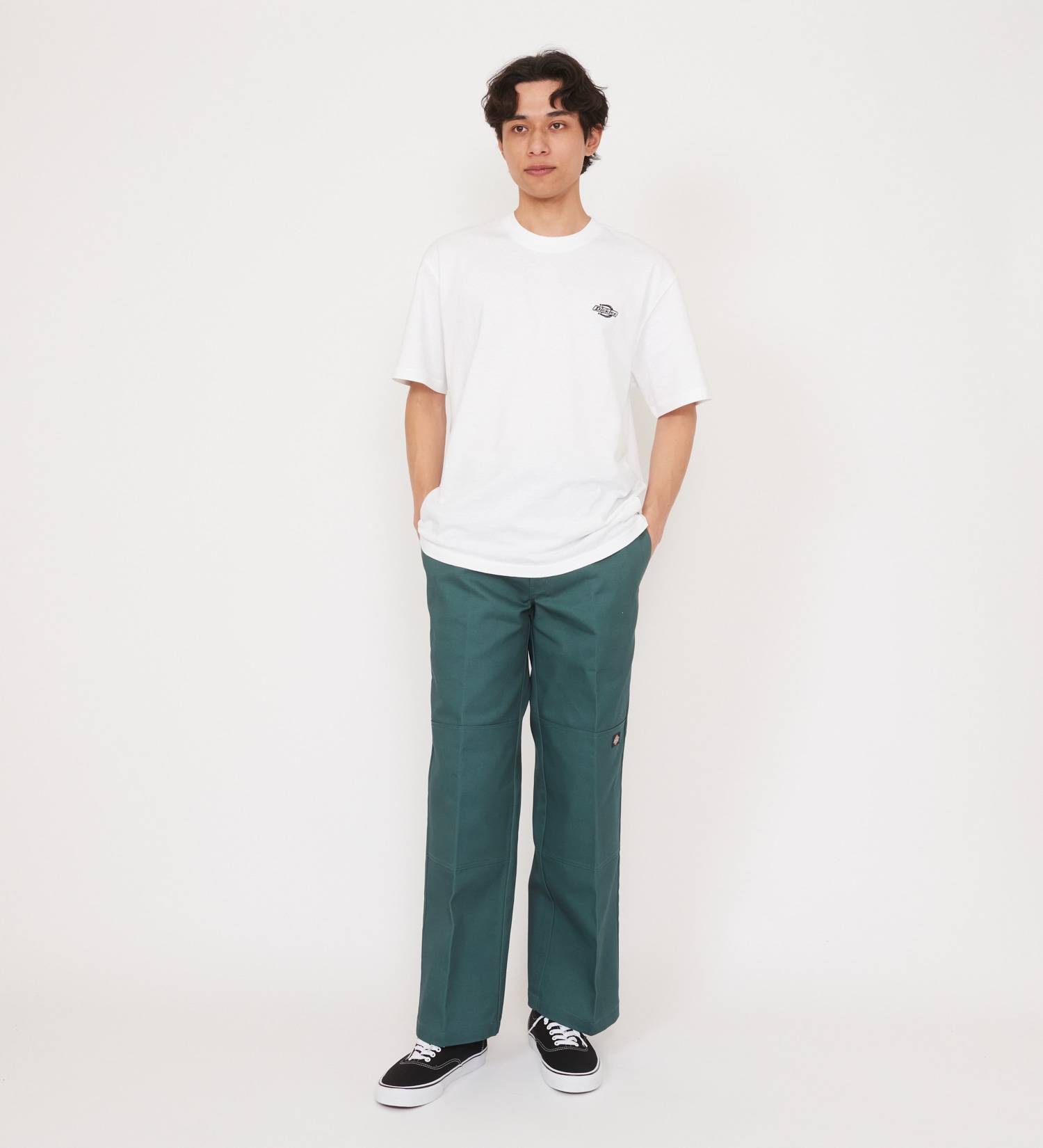 Dickies(ディッキーズ)のダブルニー ワークパンツ ルーズフィット "85283"　レングス32インチ|パンツ/パンツ/メンズ|ブルーグリーン