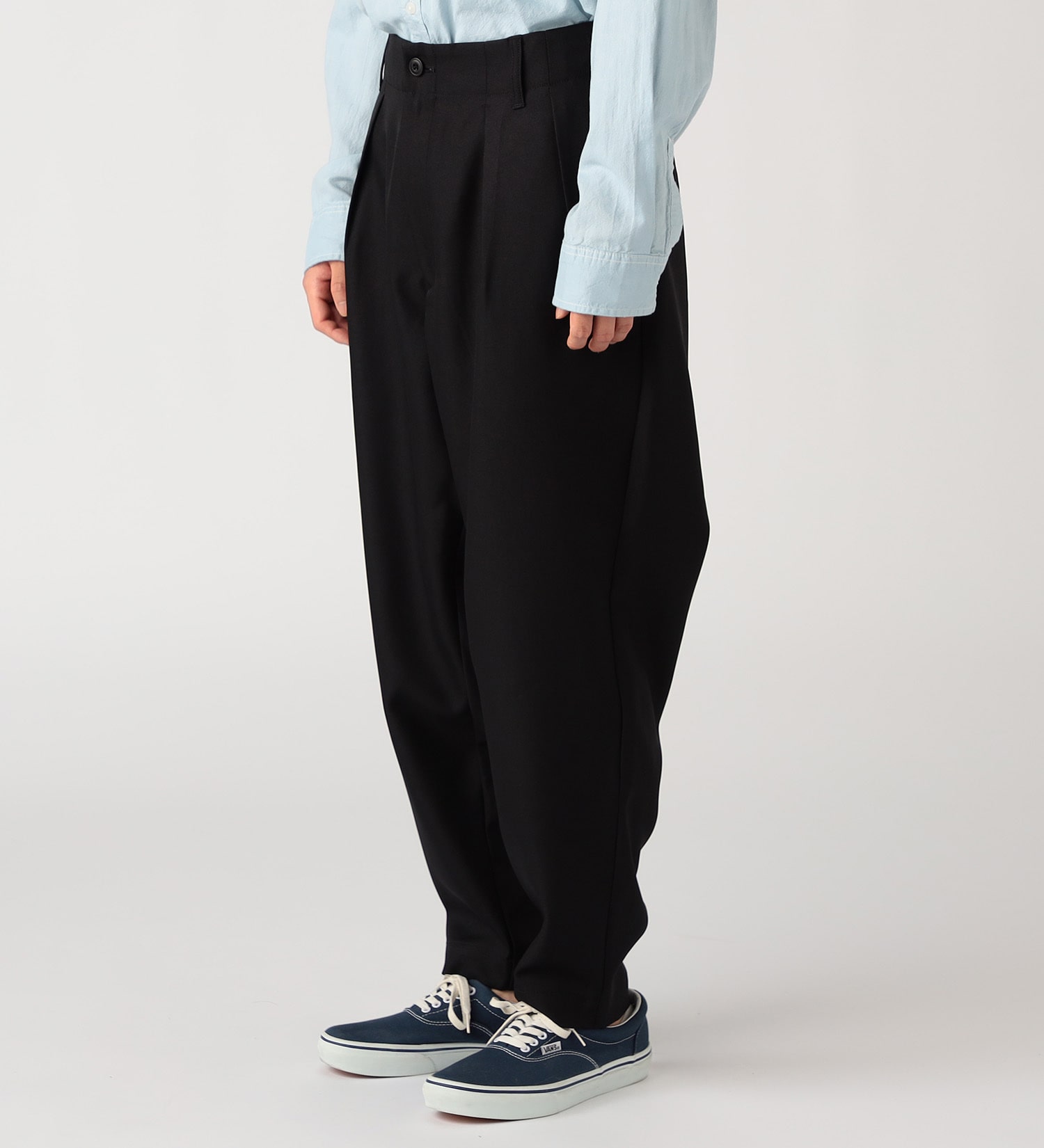 Dickies(ディッキーズ)の【Dickies x GORO NAKATSUGAWA】2プリーツパンツ　レングス31|パンツ/パンツ/メンズ|ブラック