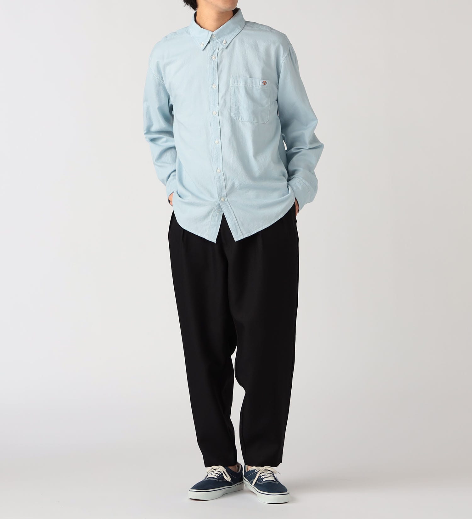 Dickies(ディッキーズ)の【Dickies x GORO NAKATSUGAWA】2プリーツパンツ　レングス31|パンツ/パンツ/メンズ|ブラック