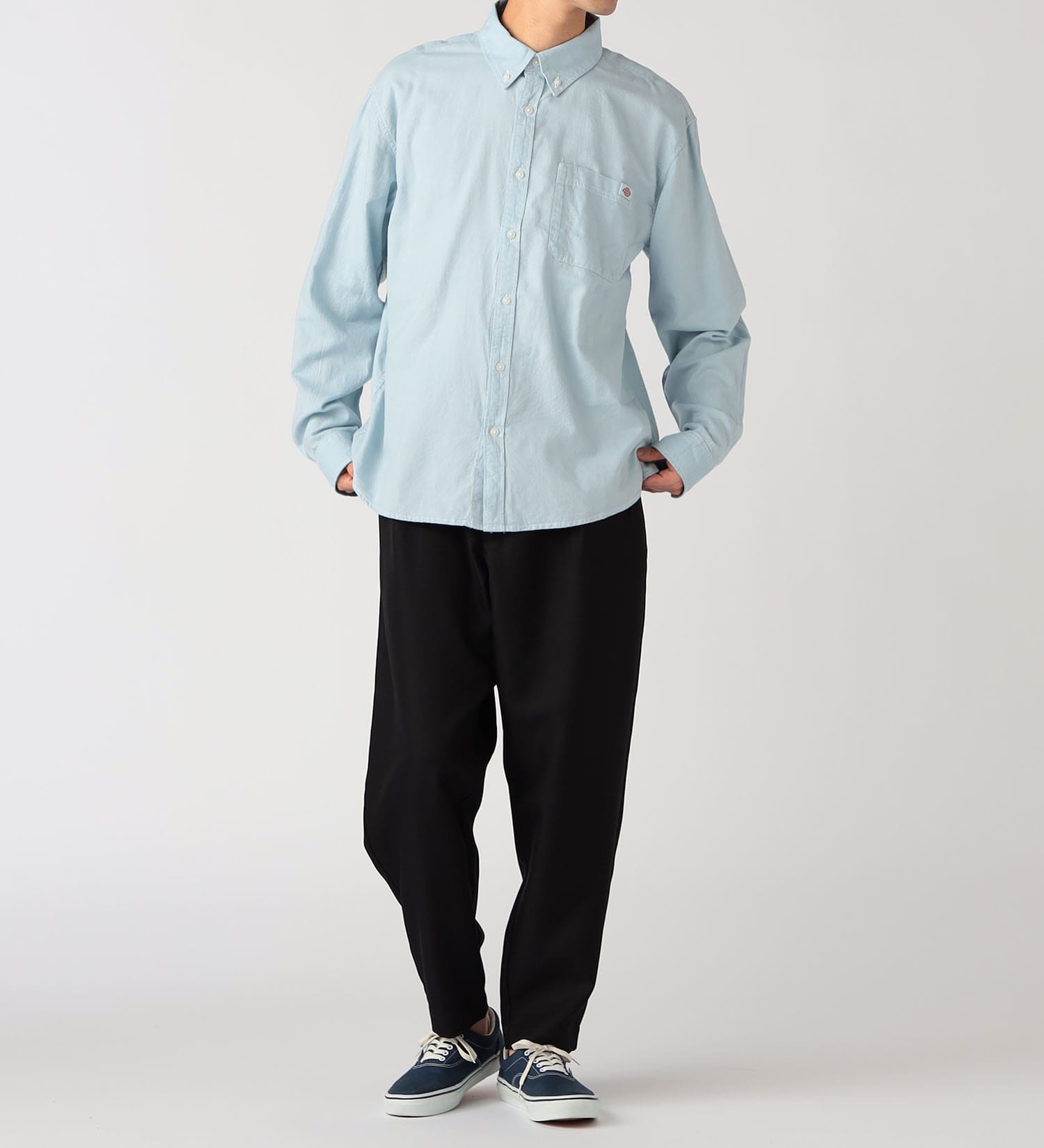 Dickies(ディッキーズ)の【Dickies x GORO NAKATSUGAWA】2プリーツパンツ　レングス31|パンツ/パンツ/メンズ|ブラック
