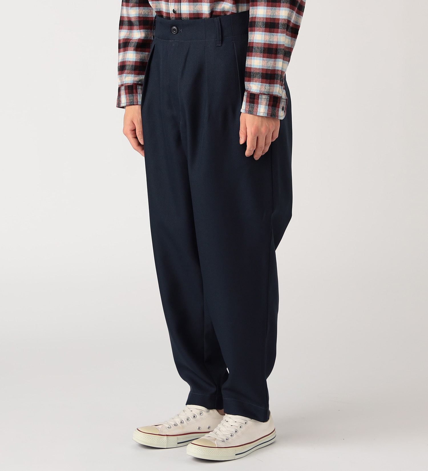 Dickies(ディッキーズ)の【Dickies x GORO NAKATSUGAWA】2プリーツパンツ レングス31|パンツ/パンツ/メンズ|ネイビー