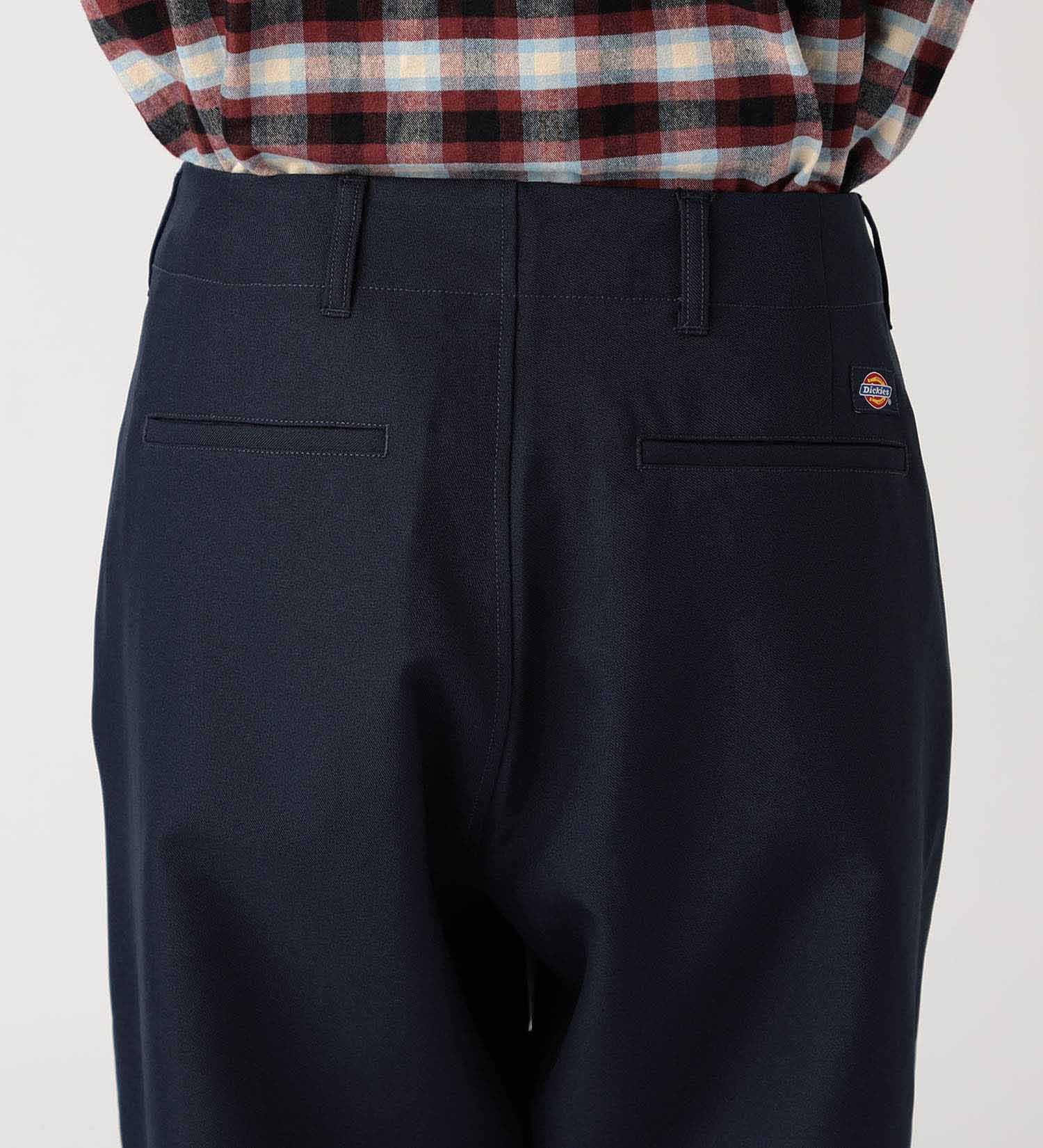 Dickies(ディッキーズ)の【Dickies x GORO NAKATSUGAWA】2プリーツパンツ レングス31|パンツ/パンツ/メンズ|ネイビー