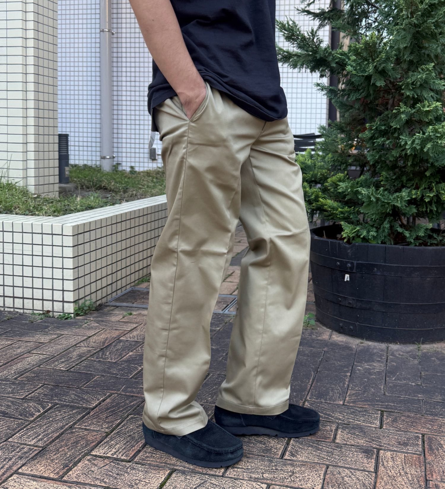 Dickies(ディッキーズ)のテーパードイージーワークパンツ|パンツ/パンツ/メンズ|カーキ