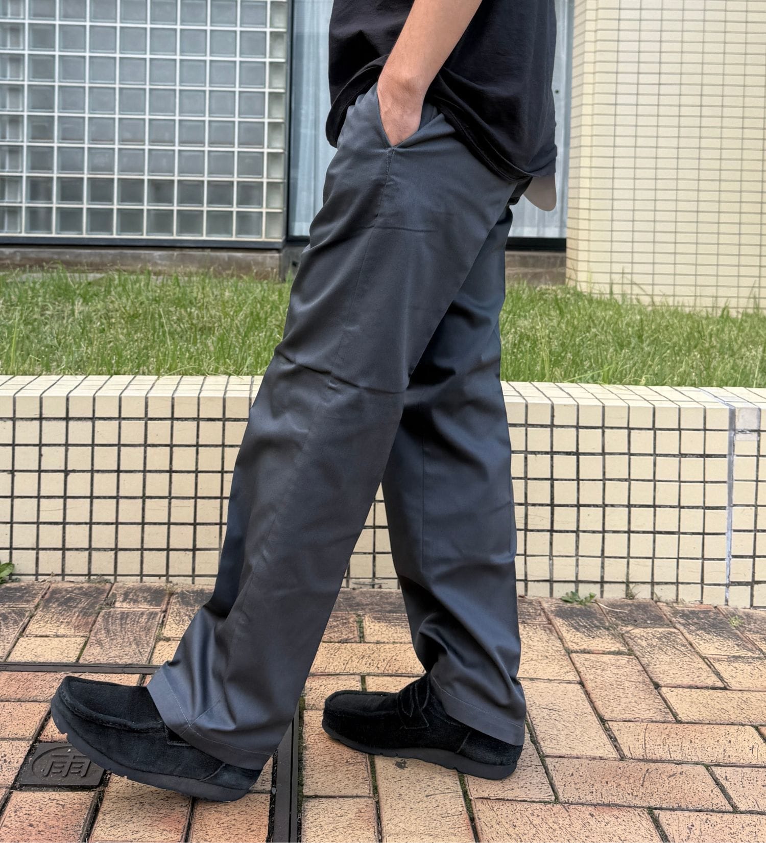 Dickies(ディッキーズ)のテーパードイージーワークパンツ|パンツ/パンツ/メンズ|チャコールグレー