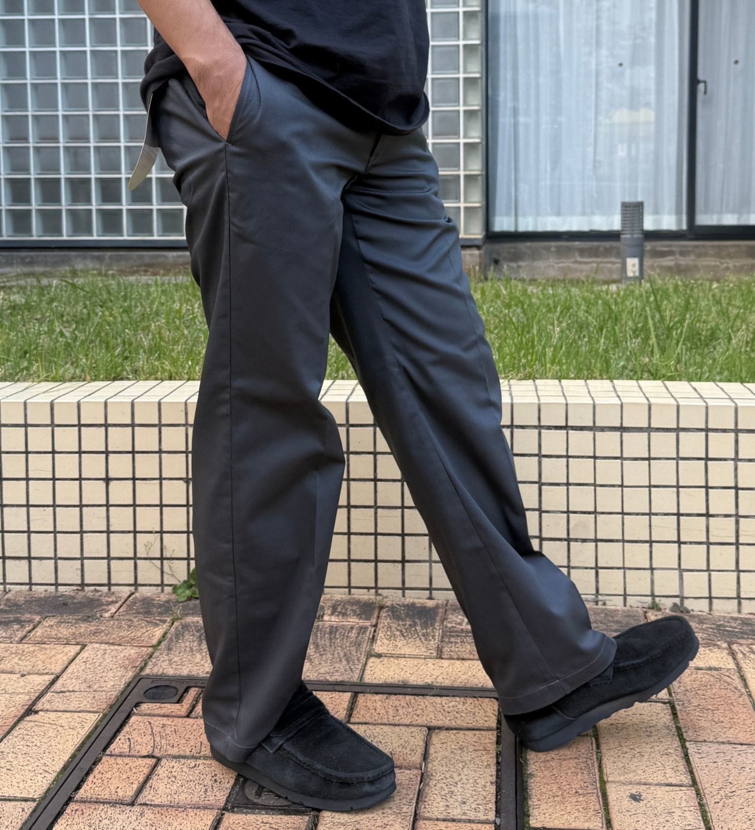Dickies(ディッキーズ)のテーパードイージーワークパンツ|パンツ/パンツ/メンズ|チャコールグレー
