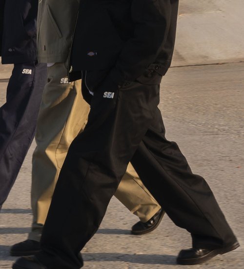 Dickies(ディッキーズ)の【Dickies x WIND AND SEA】WORK PANTS|パンツ/パンツ/メンズ|ブラック