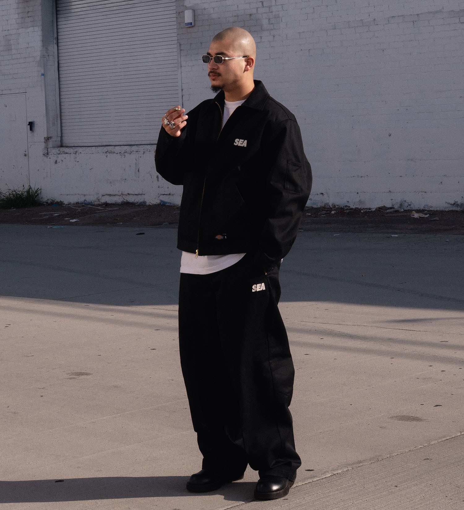 Dickies(ディッキーズ)の【Dickies x WIND AND SEA】WORK PANTS|パンツ/パンツ/メンズ|ブラック