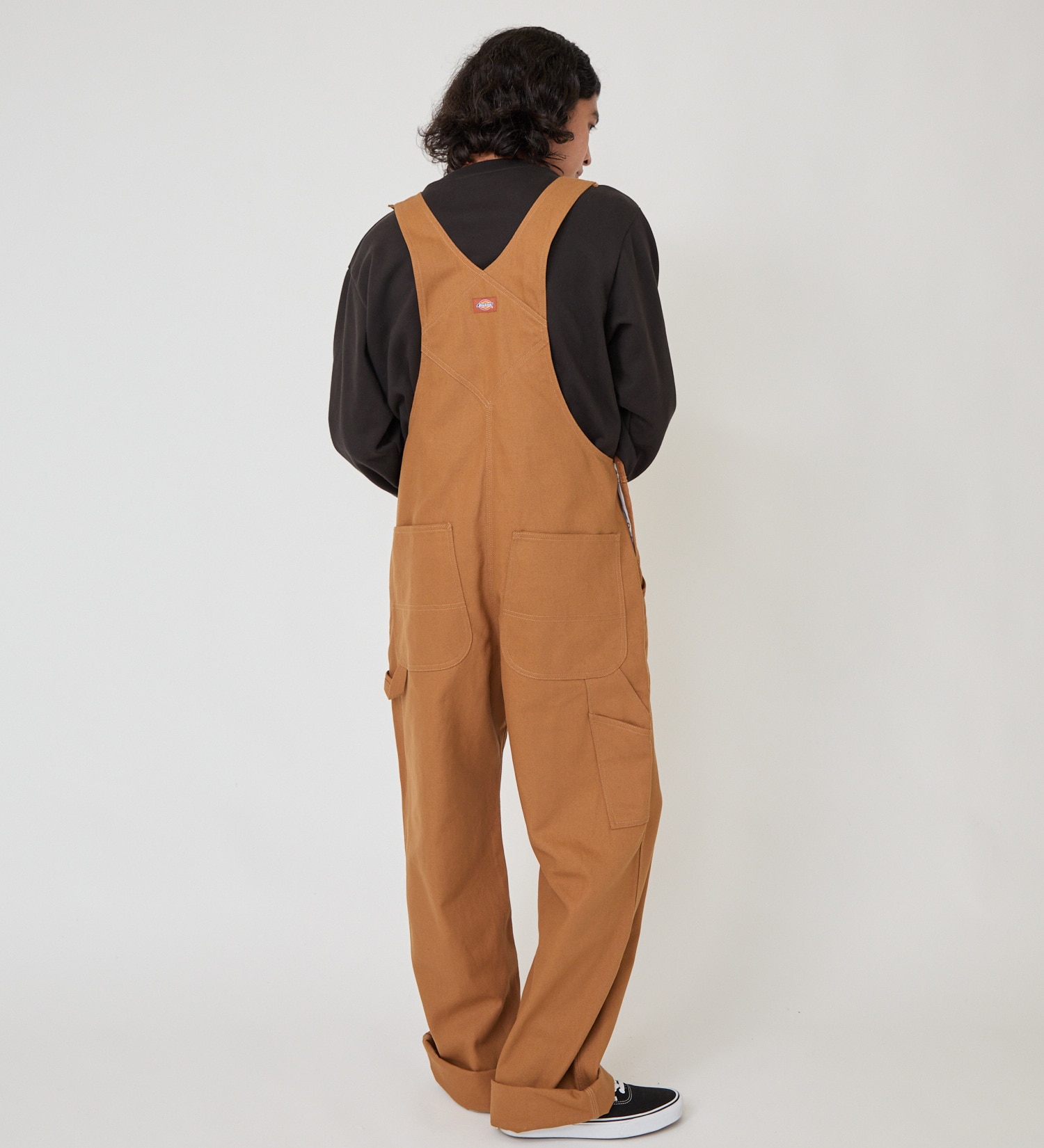 Dickies(ディッキーズ)のビブオーバーオール|オールインワン/サロペット/オーバーオール/メンズ|キャメル