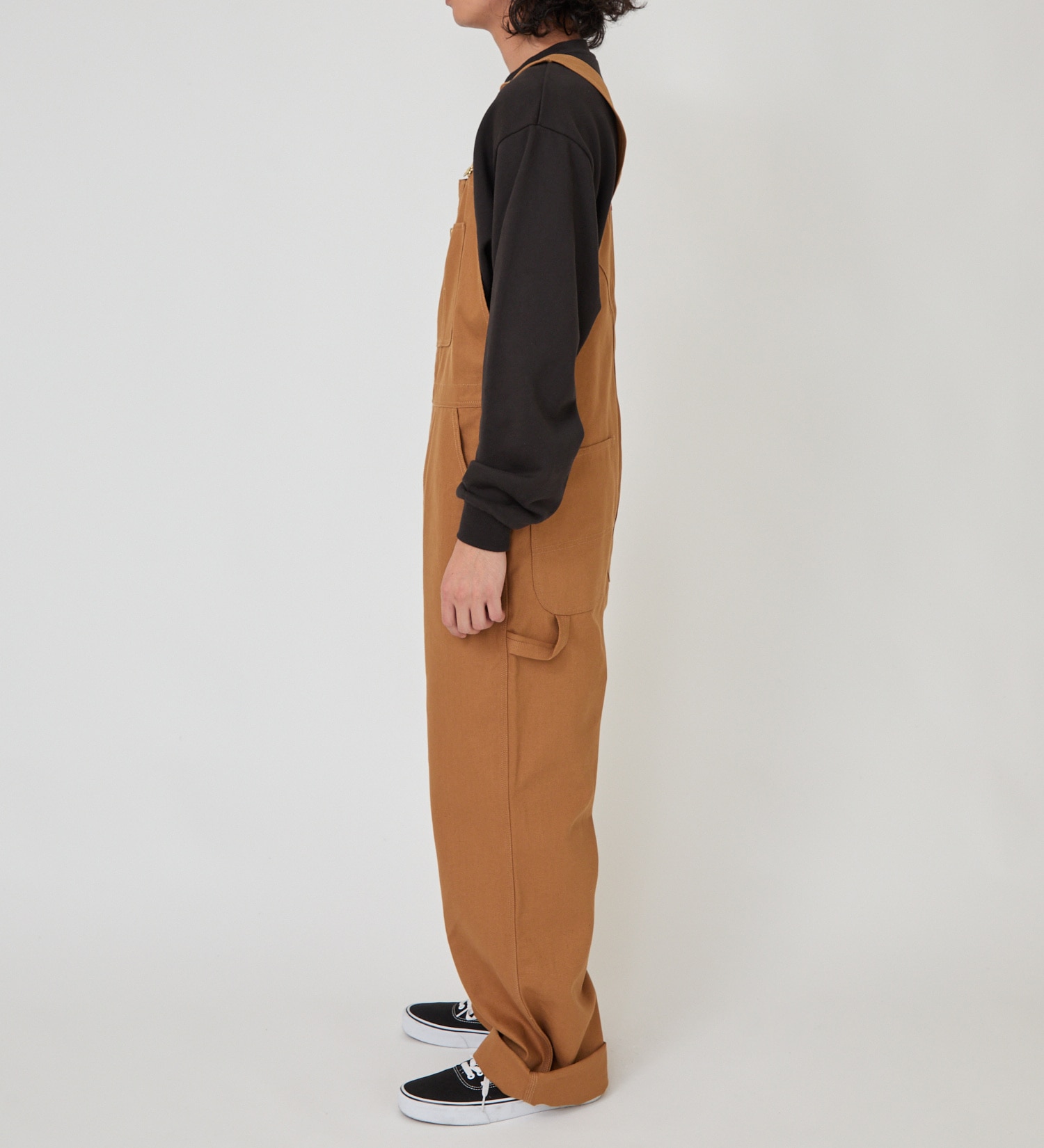 Dickies(ディッキーズ)のビブオーバーオール|オールインワン/サロペット/オーバーオール/メンズ|キャメル