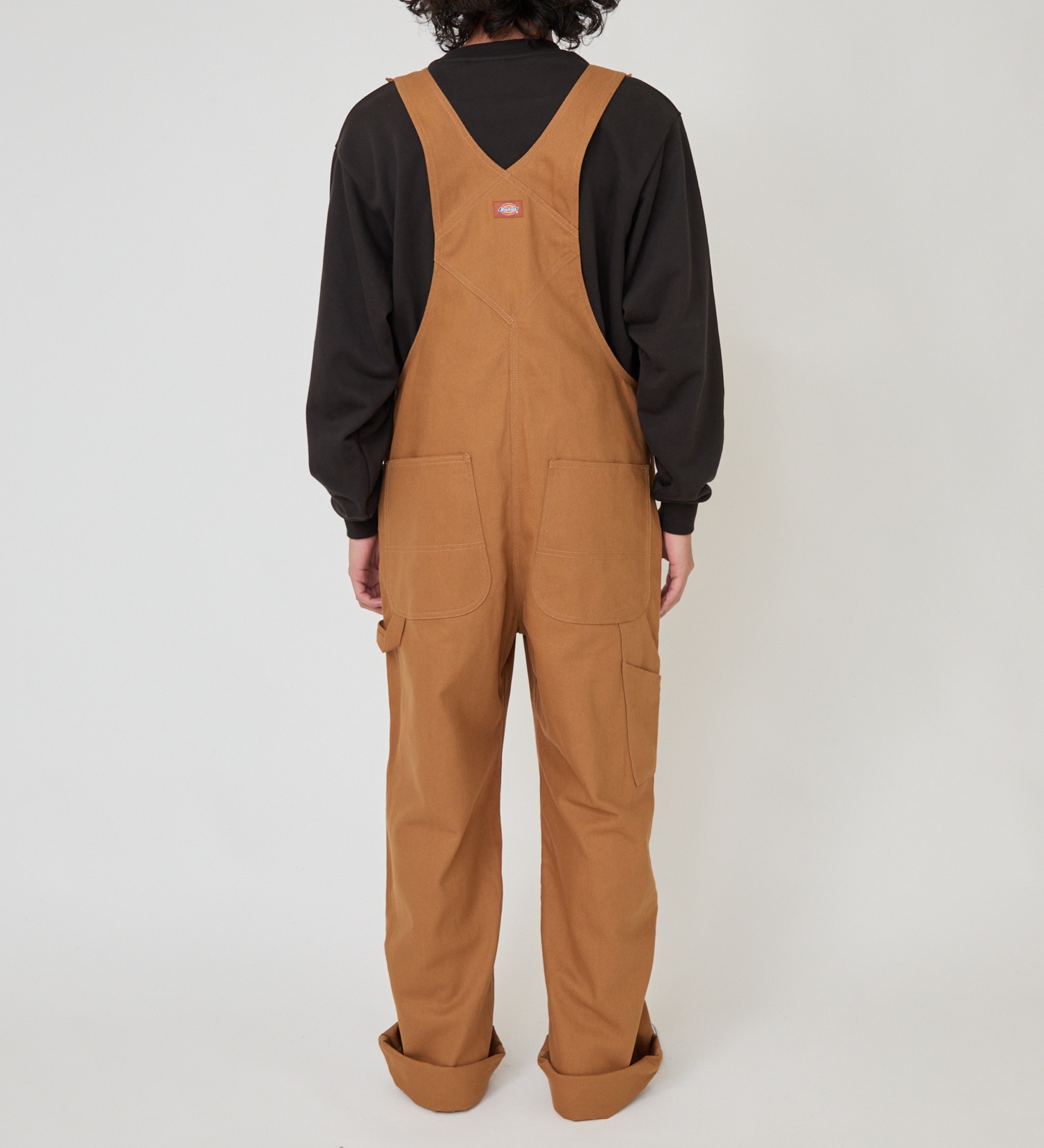 Dickies(ディッキーズ)のビブオーバーオール|オールインワン/サロペット/オーバーオール/メンズ|キャメル