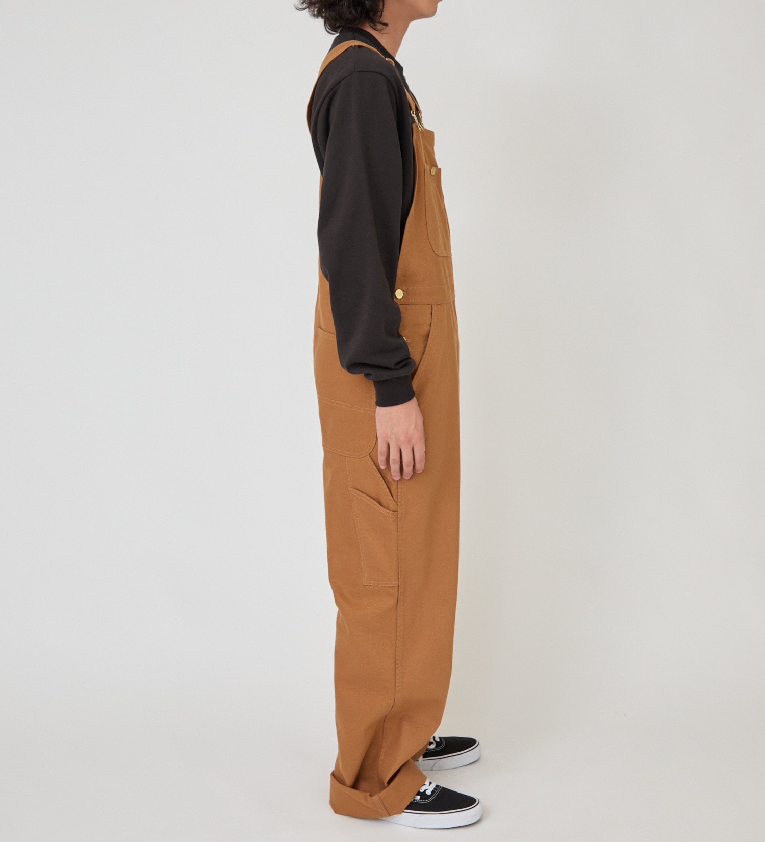 Dickies(ディッキーズ)のビブオーバーオール|オールインワン/サロペット/オーバーオール/メンズ|キャメル