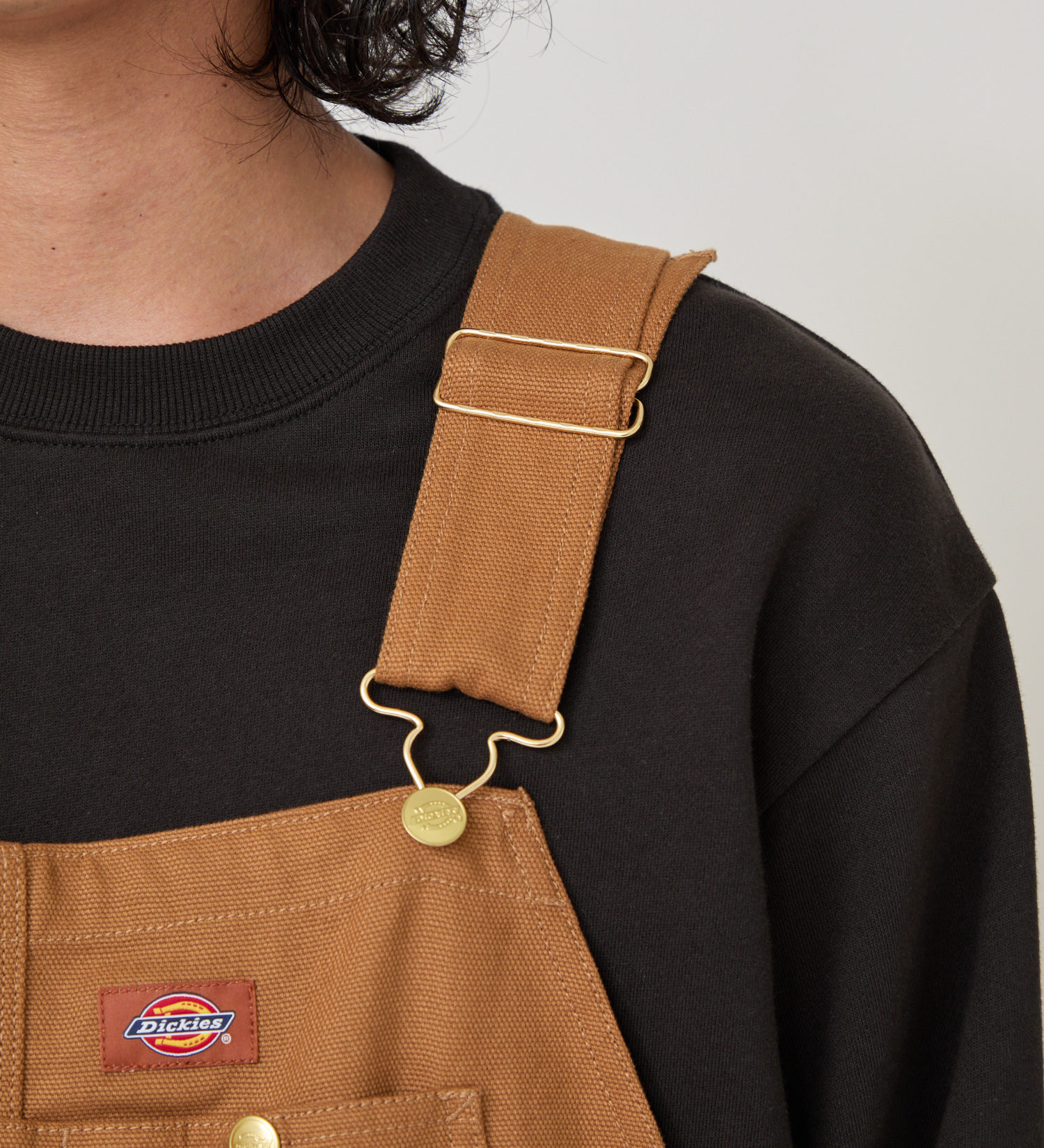 Dickies(ディッキーズ)のビブオーバーオール|オールインワン/サロペット/オーバーオール/メンズ|キャメル