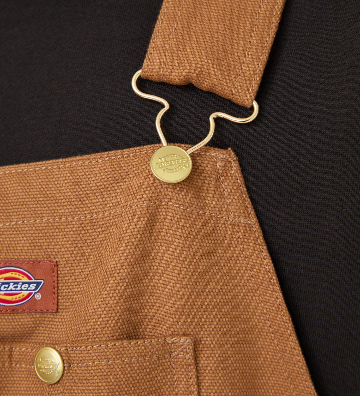 Dickies(ディッキーズ)のビブオーバーオール|オールインワン/サロペット/オーバーオール/メンズ|キャメル