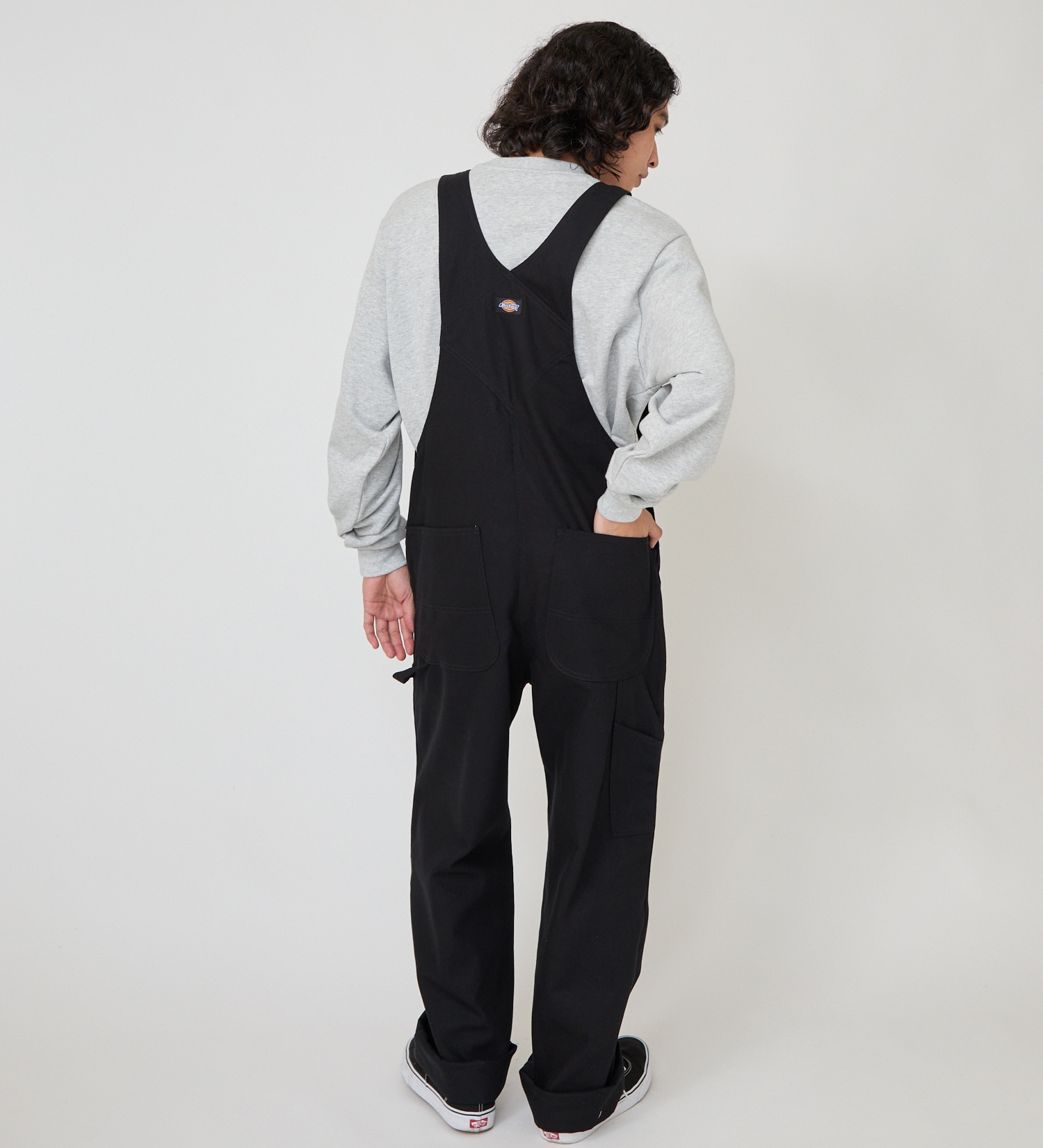 Dickies(ディッキーズ)のビブオーバーオール|オールインワン/サロペット/オーバーオール/メンズ|ブラック