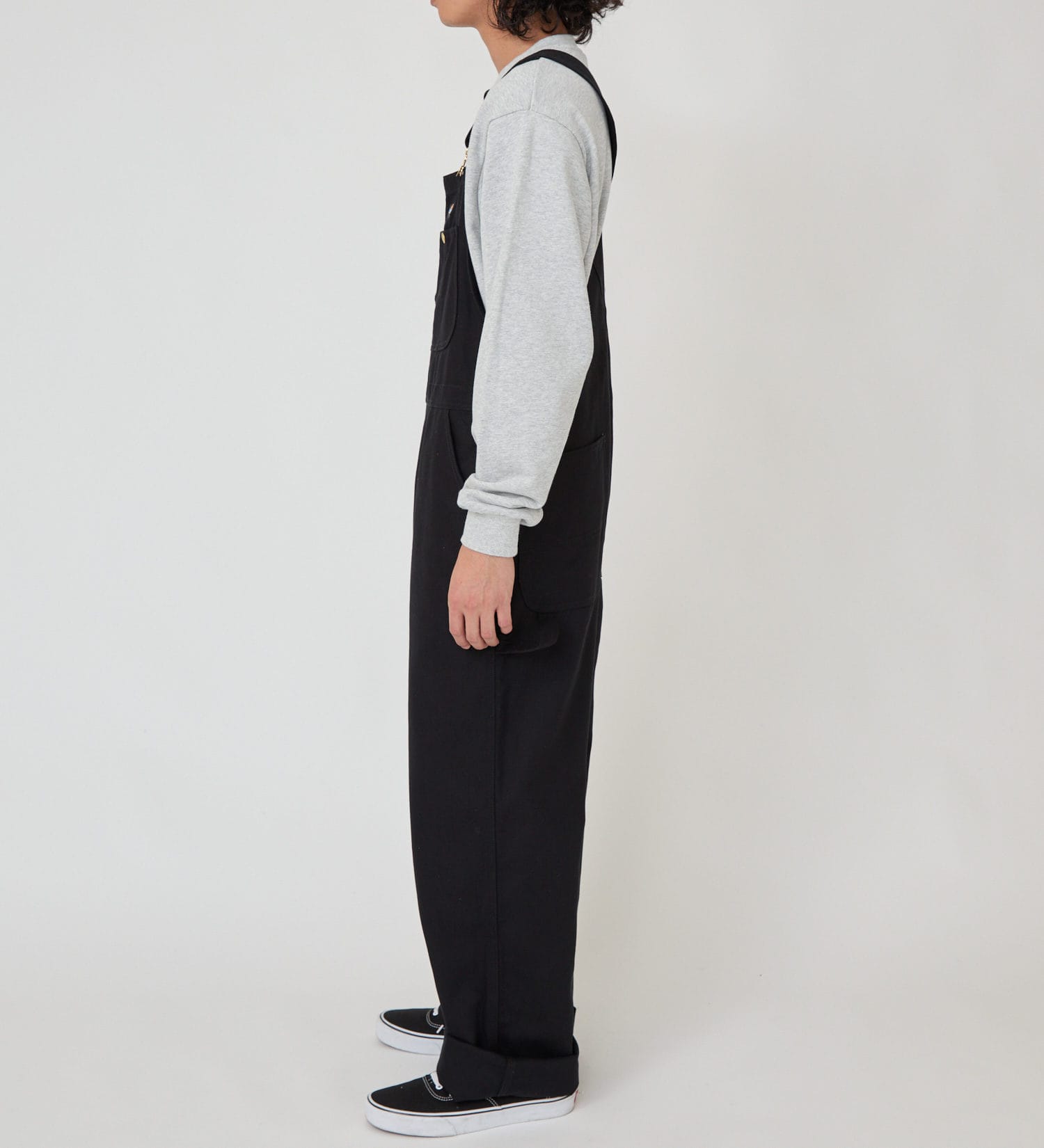Dickies(ディッキーズ)のビブオーバーオール|オールインワン/サロペット/オーバーオール/メンズ|ブラック