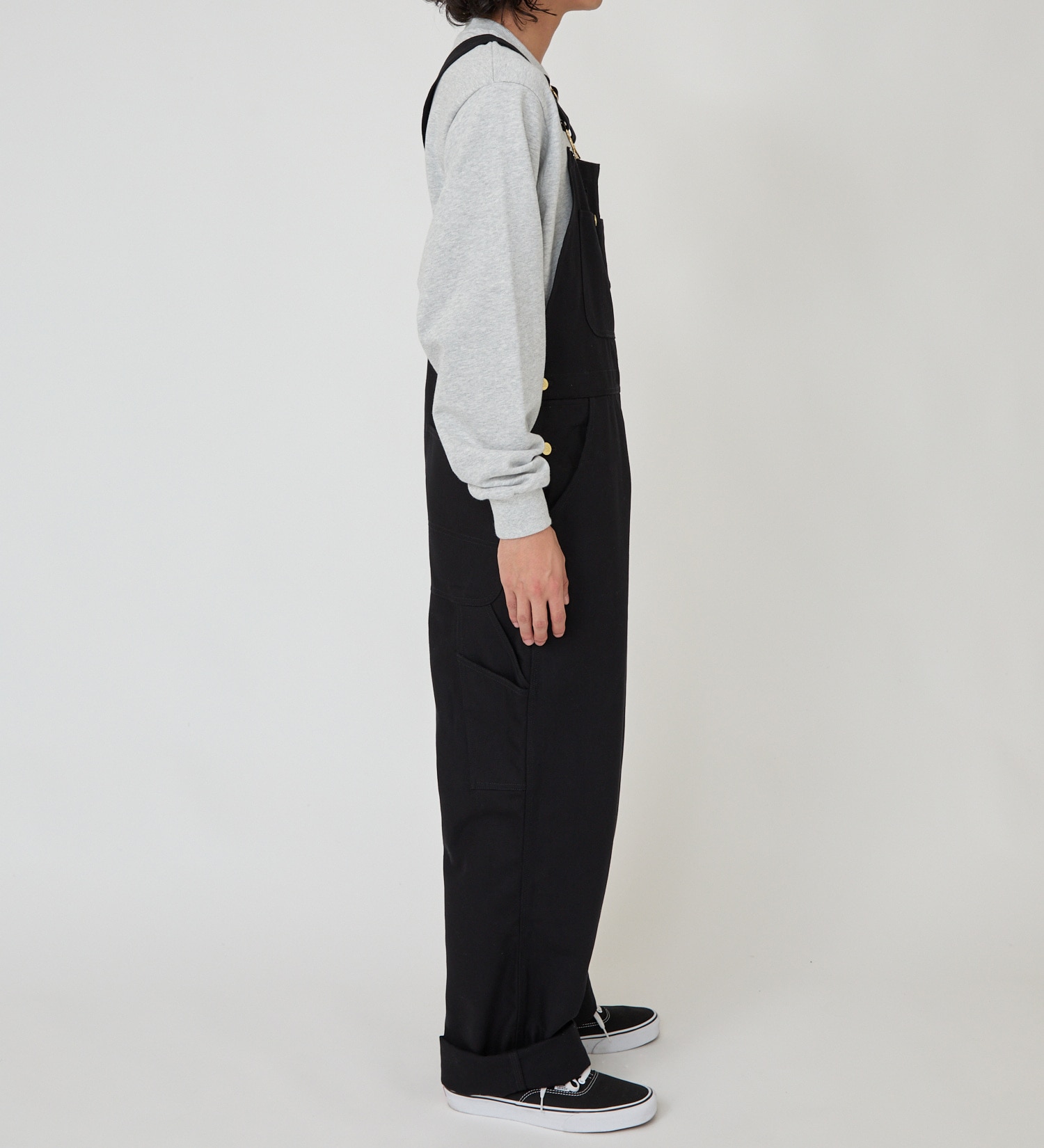 Dickies(ディッキーズ)のビブオーバーオール|オールインワン/サロペット/オーバーオール/メンズ|ブラック