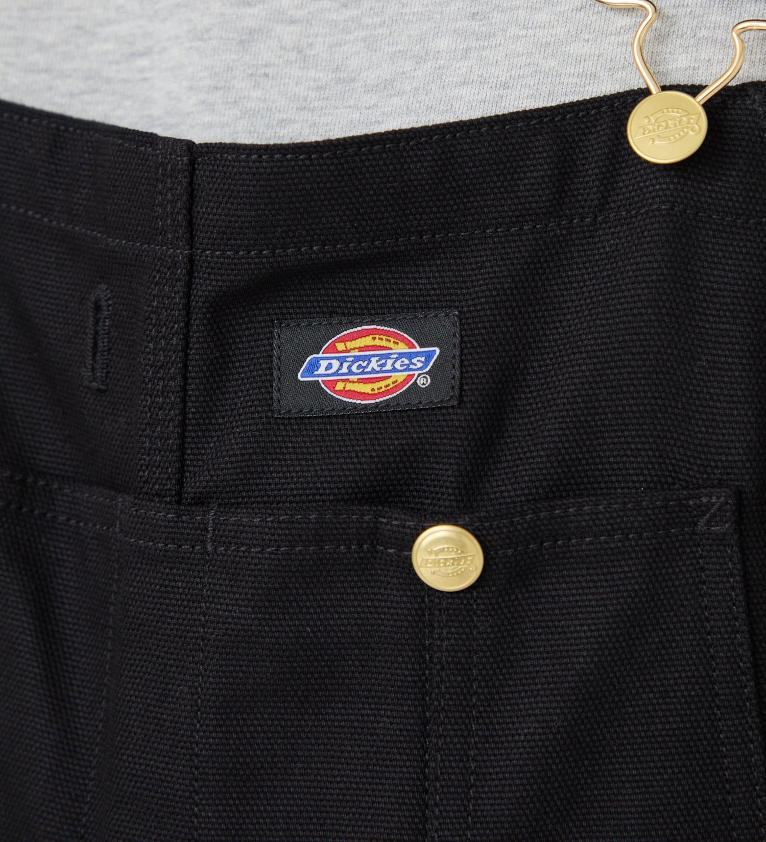 Dickies(ディッキーズ)のビブオーバーオール|オールインワン/サロペット/オーバーオール/メンズ|ブラック