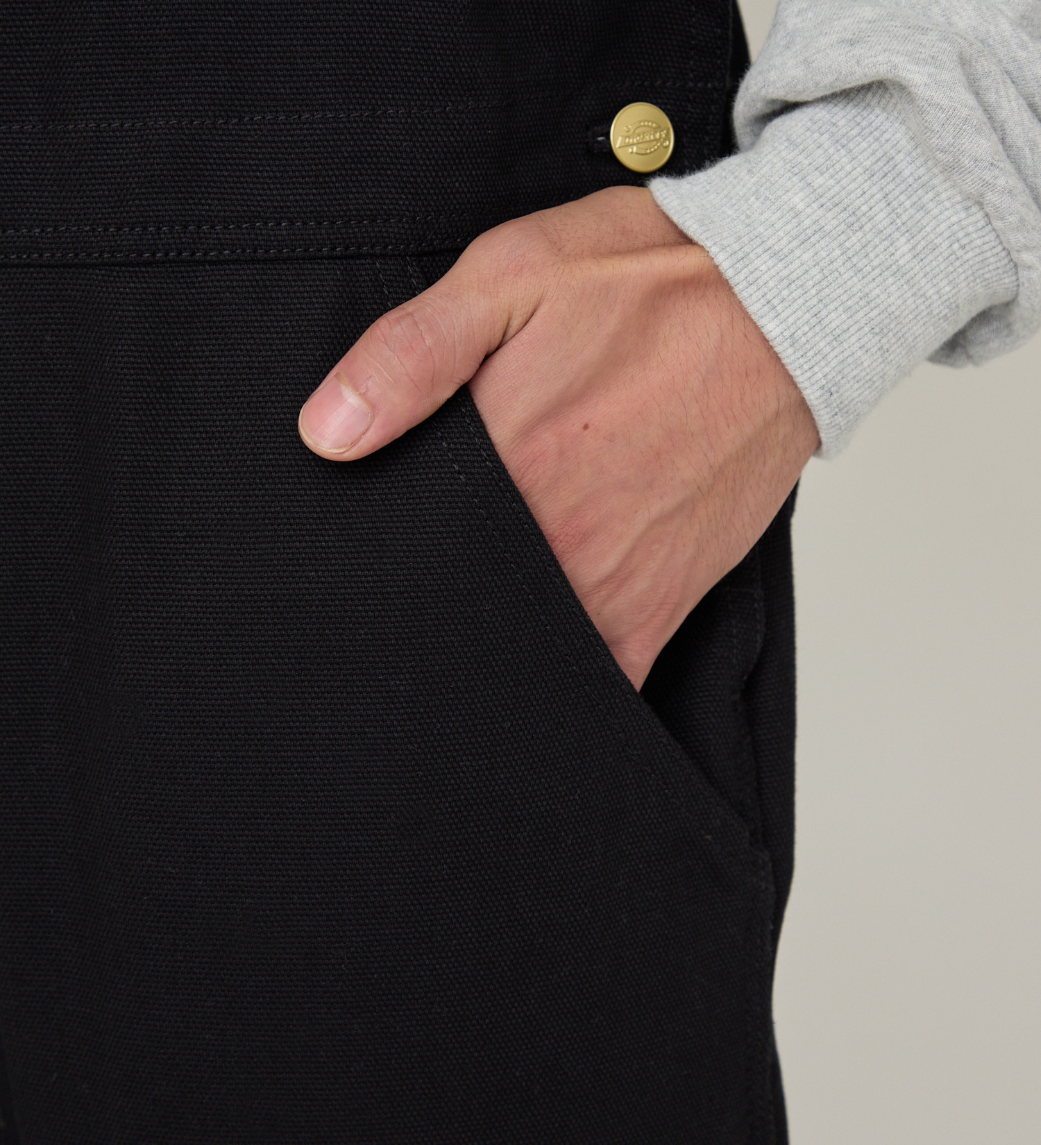 Dickies(ディッキーズ)のビブオーバーオール|オールインワン/サロペット/オーバーオール/メンズ|ブラック