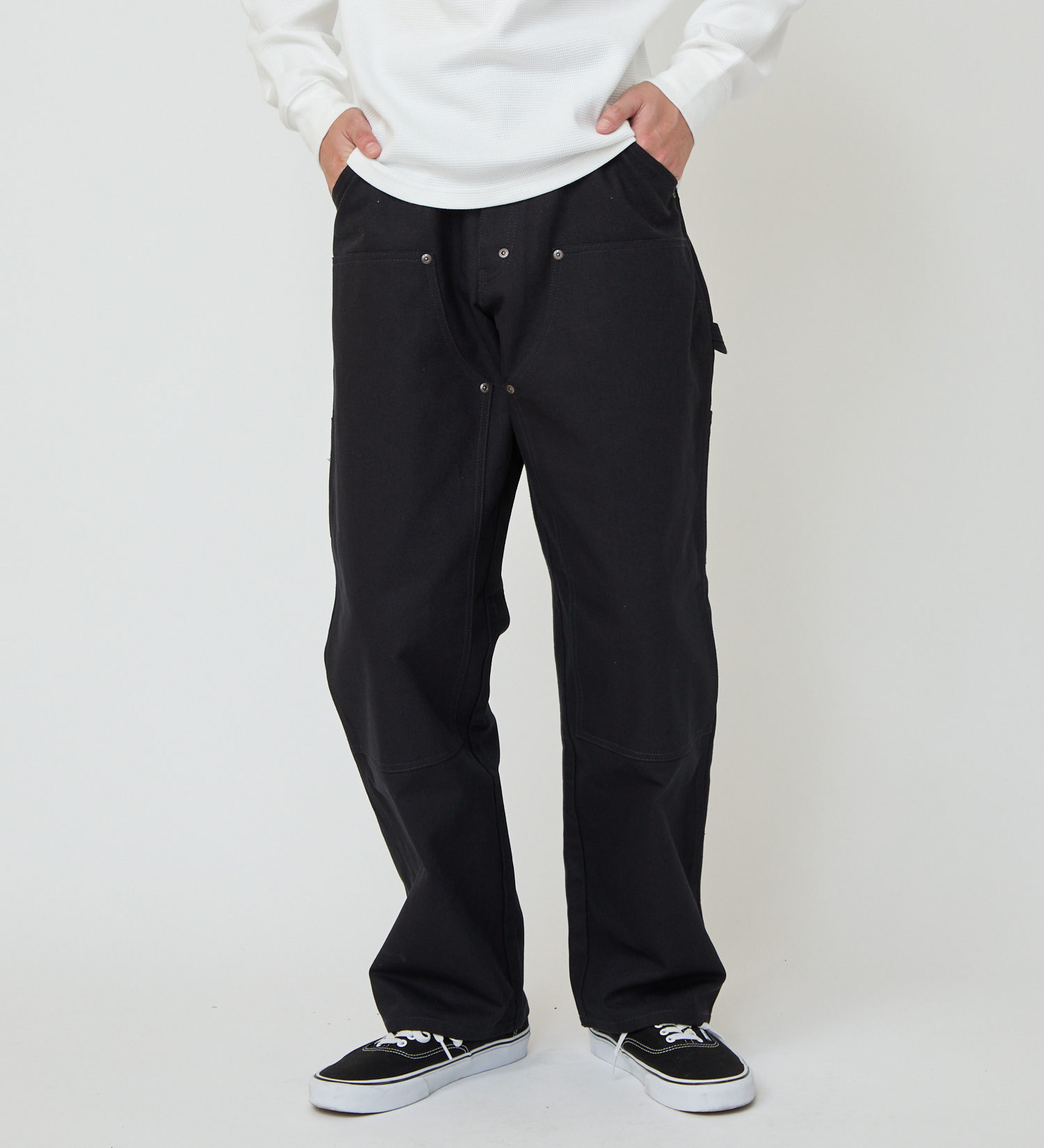 Dickies(ディッキーズ)のダックダブルニーパンツ|パンツ/パンツ/メンズ|ブラック