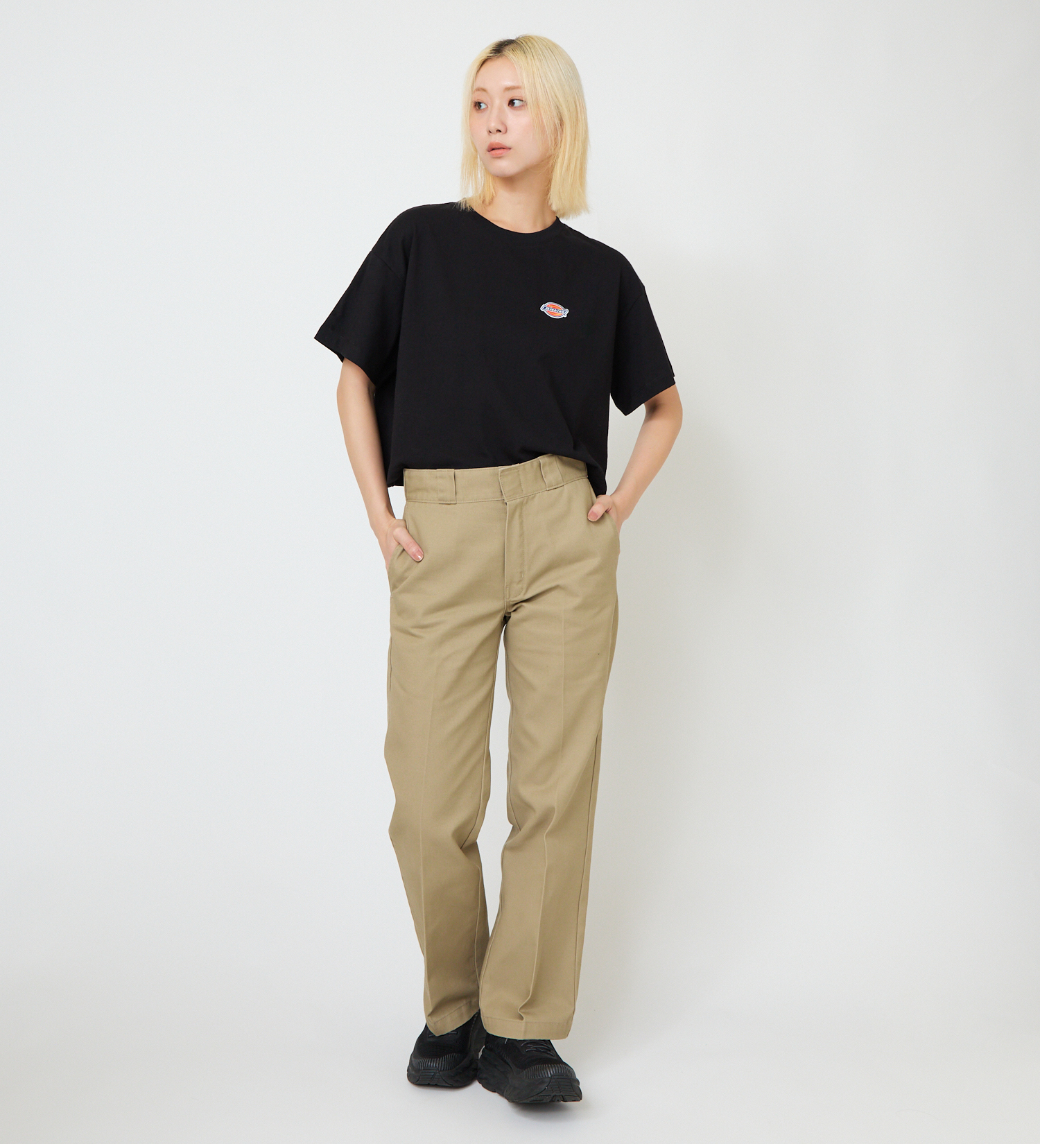 Dickies(ディッキーズ)の【試着対象】MISS 874 ワークパンツ レングス71cm|パンツ/パンツ/レディース|カーキ