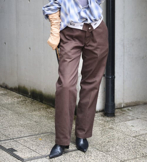 Dickies(ディッキーズ)の【試着対象】MISS 874 ワークパンツ レングス71cm|パンツ/パンツ/レディース|ダークブラウン