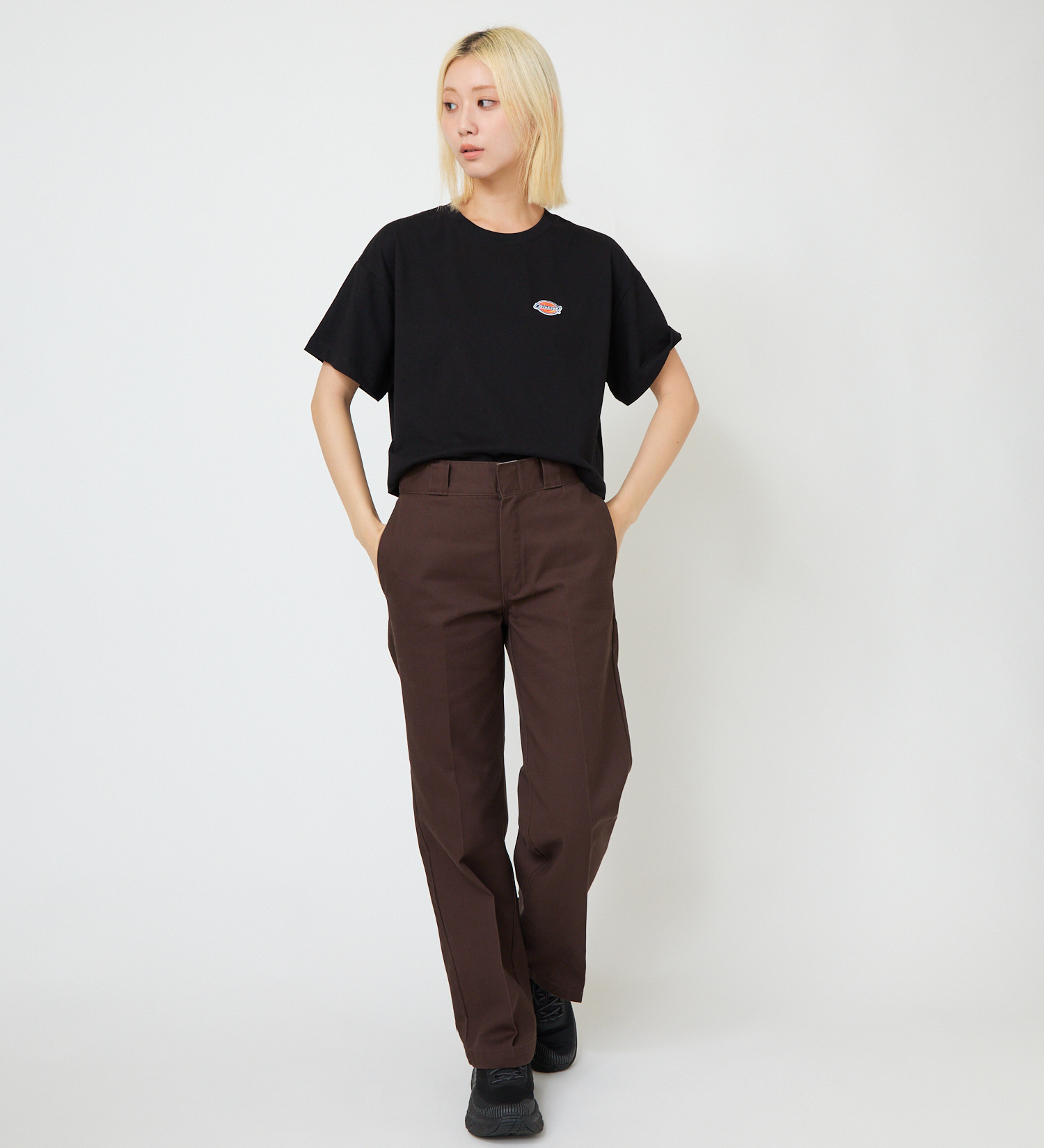 Dickies(ディッキーズ)の【試着対象】MISS 874 ワークパンツ レングス71cm|パンツ/パンツ/レディース|ダークブラウン
