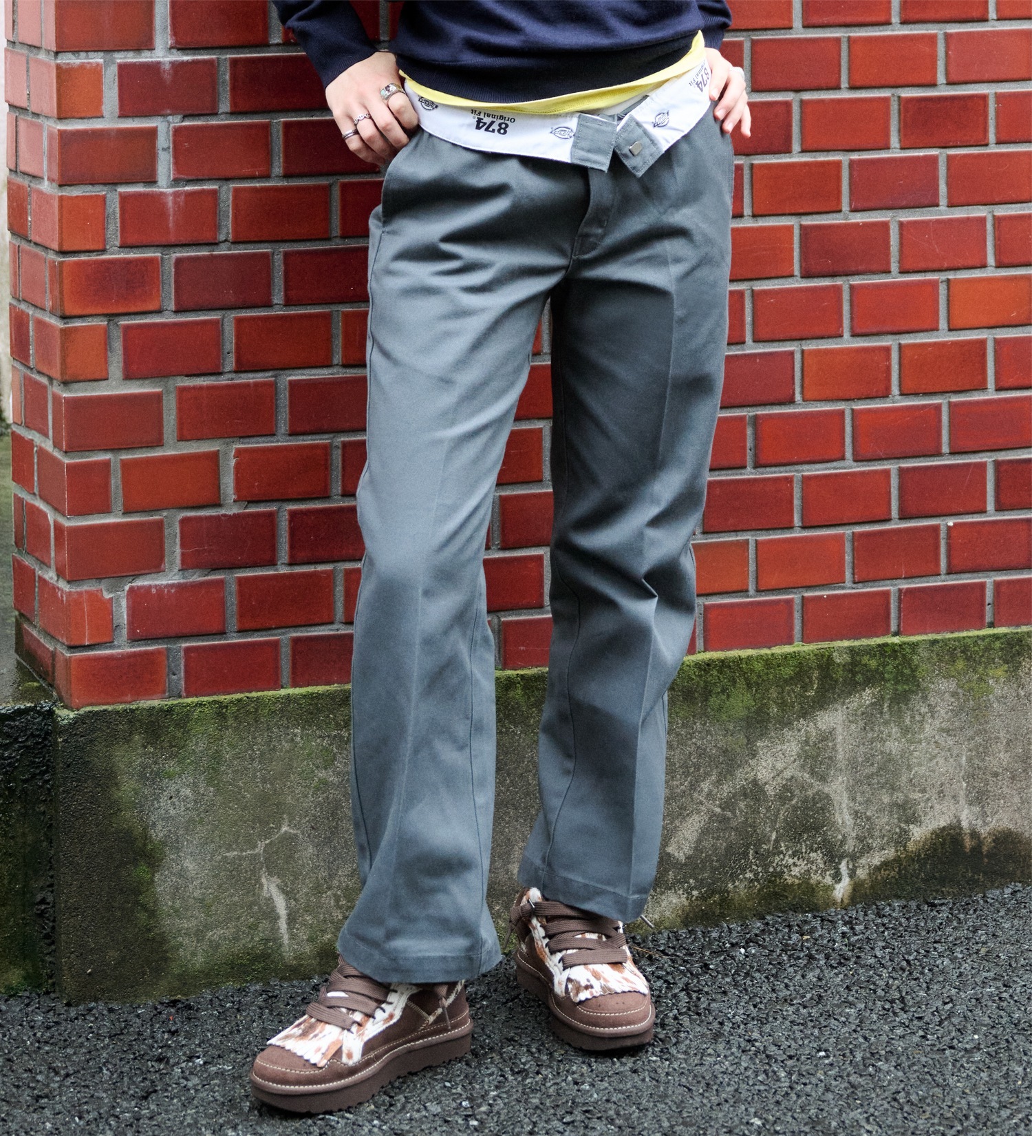 Dickies(ディッキーズ)の【試着対象】MISS 874 ワークパンツ レングス71cm|パンツ/パンツ/レディース|チャコールグレー