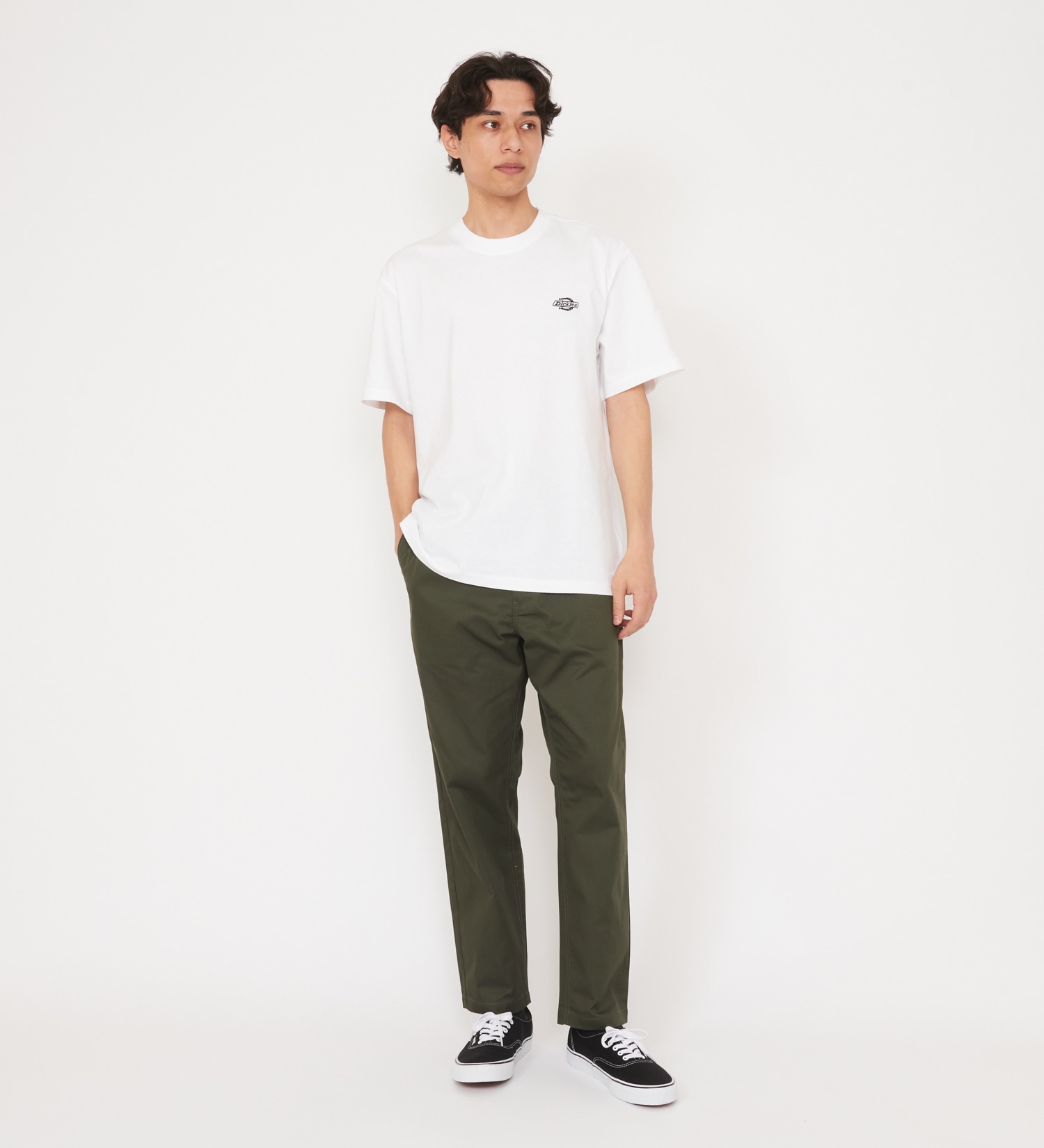 Dickies(ディッキーズ)の【大きいサイズ】TCツイルイージーテーパードパンツ|パンツ/パンツ/メンズ|オリーブ