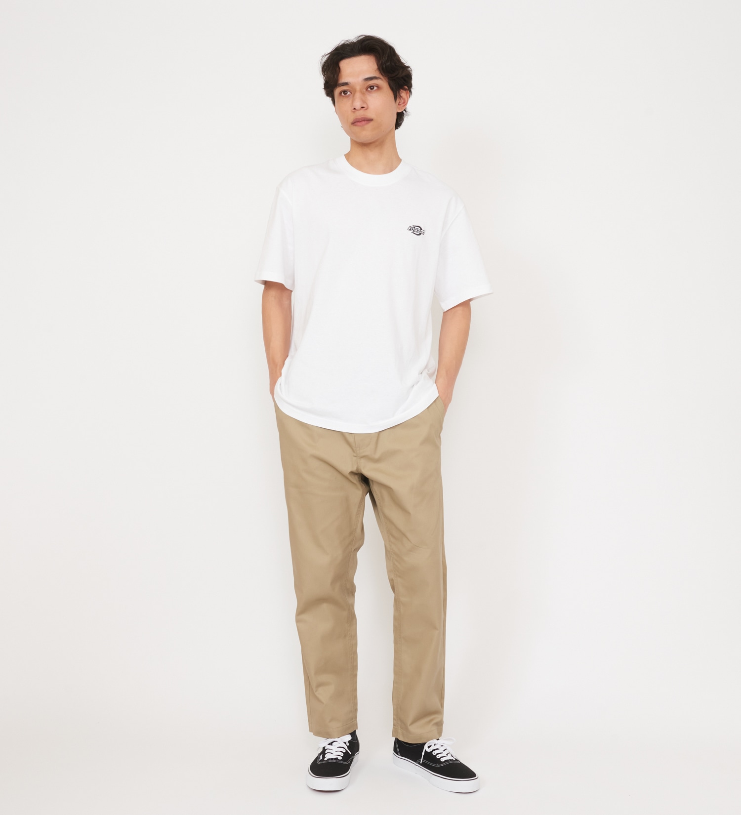 Dickies(ディッキーズ)の【大きいサイズ】TCツイルイージーテーパードパンツ|パンツ/パンツ/メンズ|ベージュ