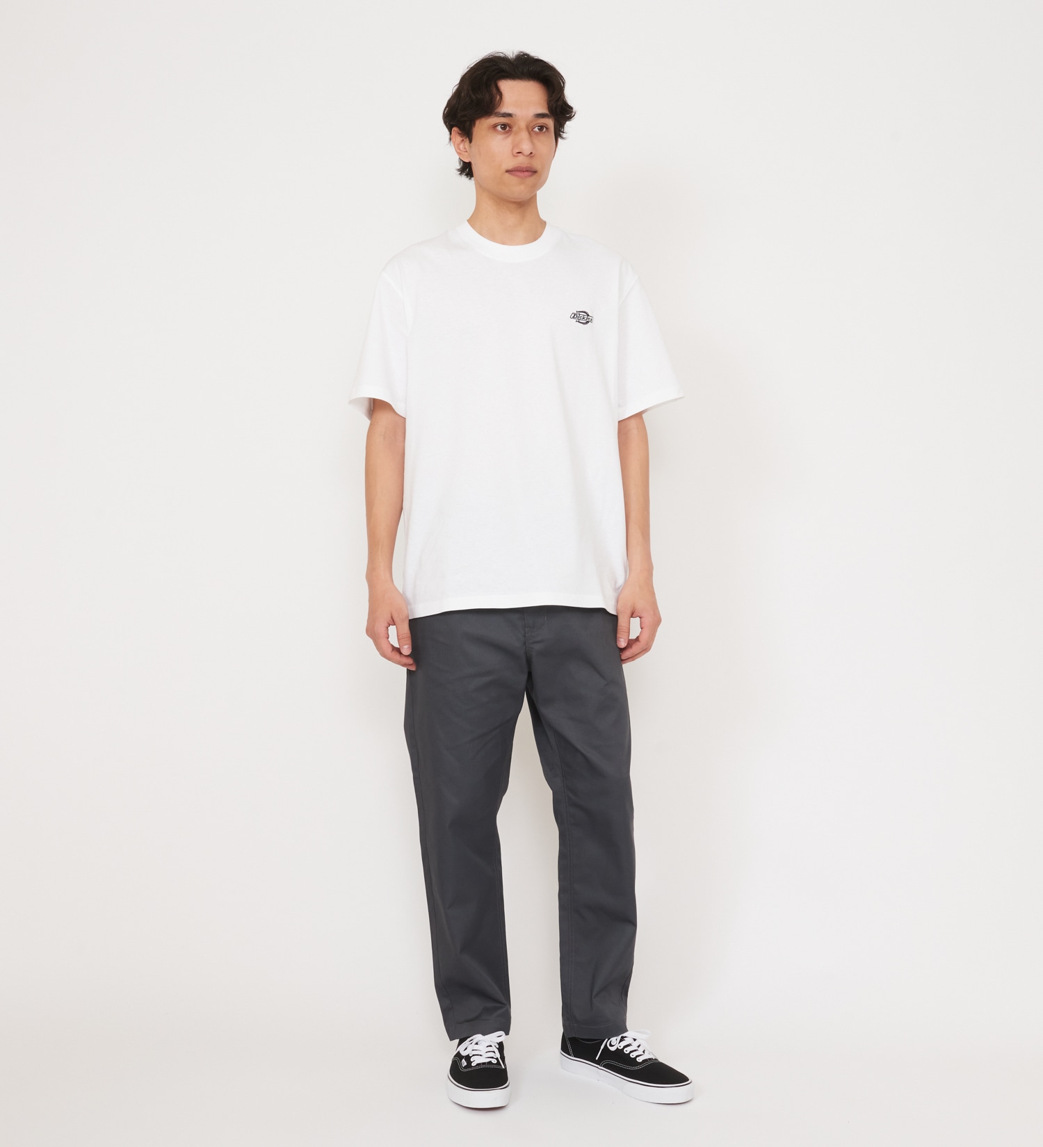 Dickies(ディッキーズ)の【大きいサイズ】TCツイルイージーテーパードパンツ|パンツ/パンツ/メンズ|チャコールグレー