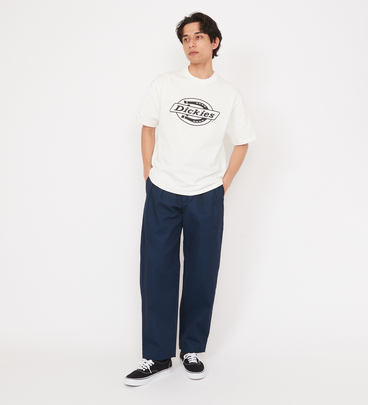 Dickies(ディッキーズ)の2タックワークパンツ|パンツ/パンツ/メンズ|ネイビー