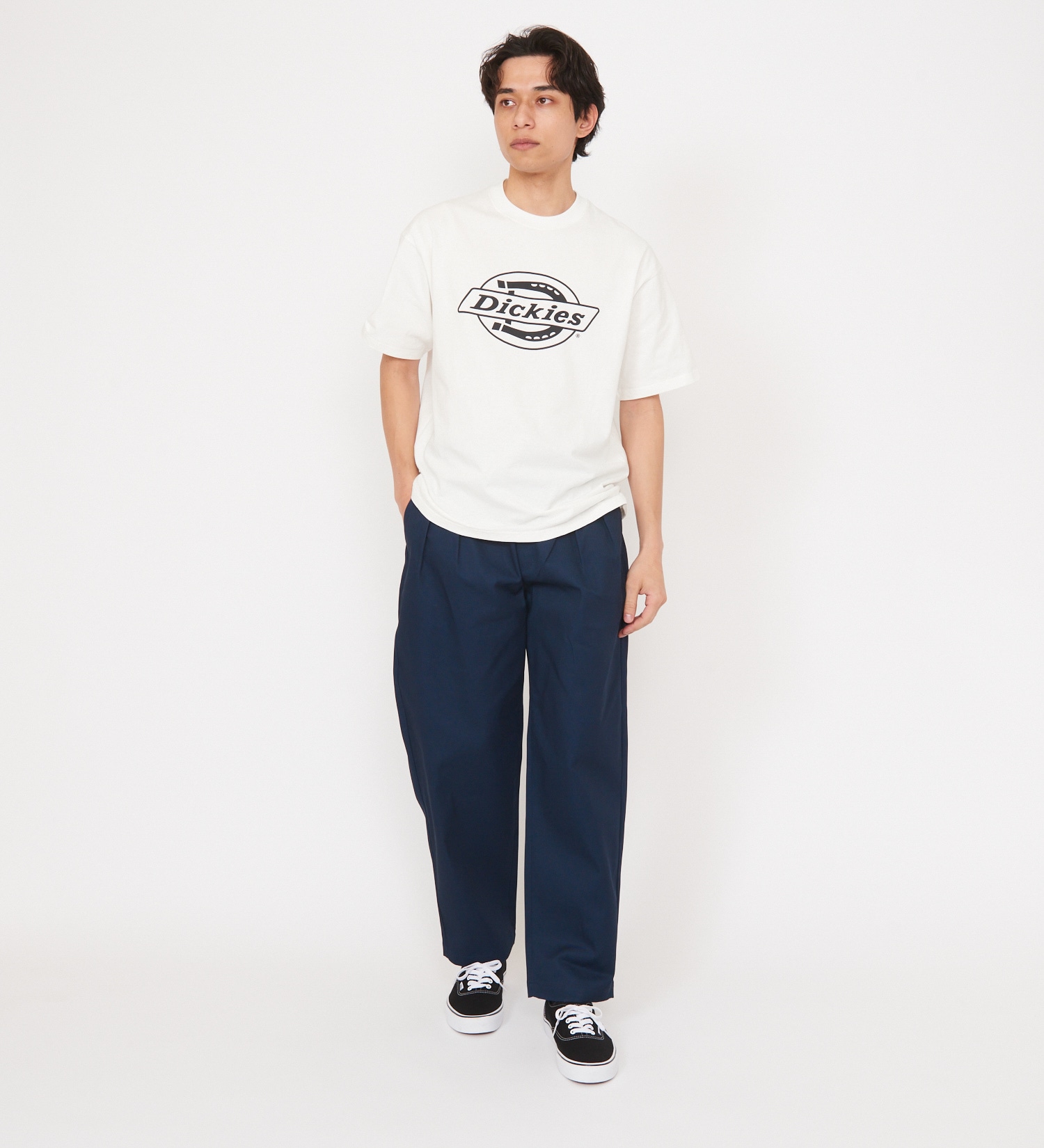 Dickies(ディッキーズ)の2タックワークパンツ|パンツ/パンツ/メンズ|ネイビー