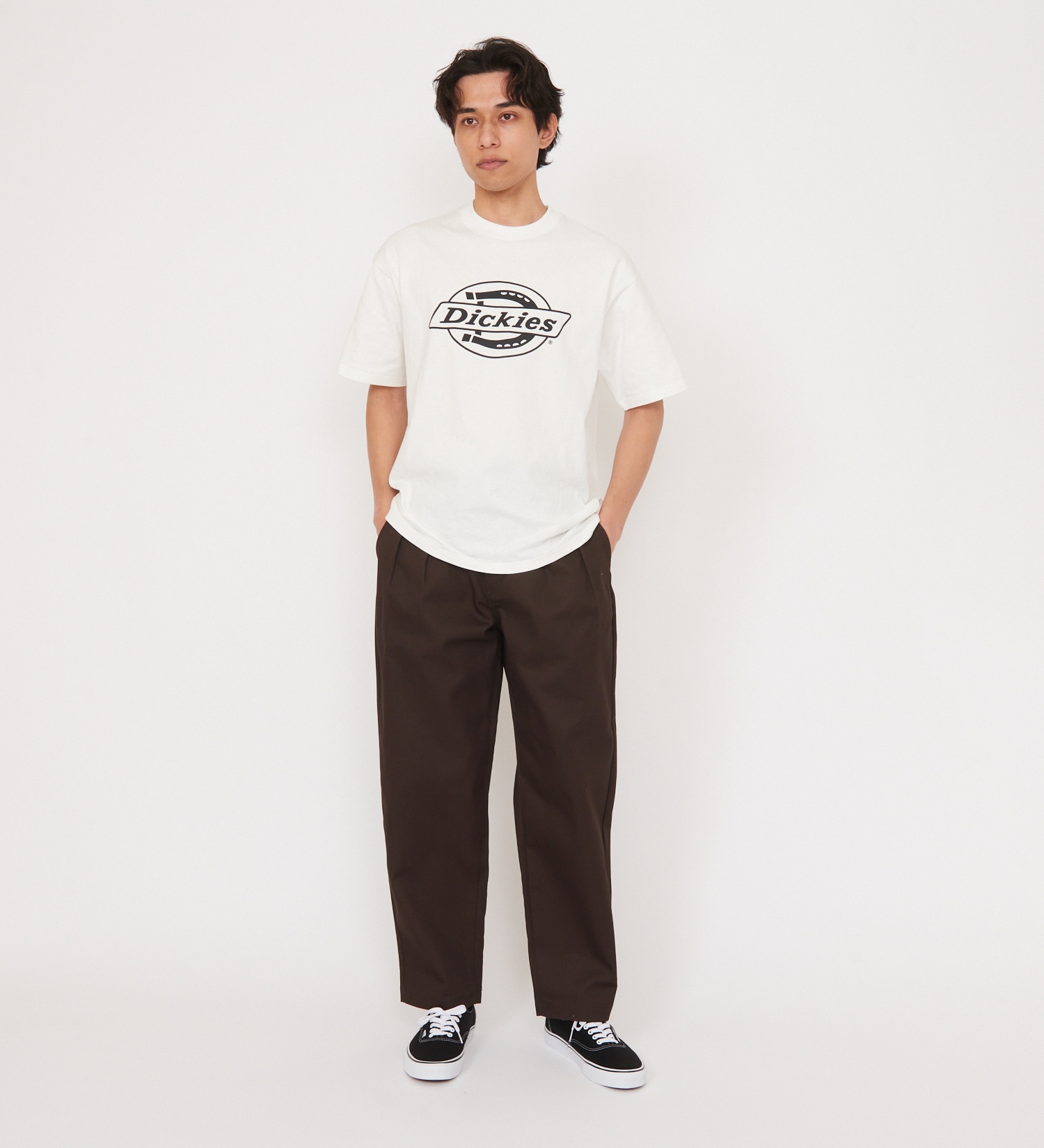 Dickies(ディッキーズ)の2タックワークパンツ|パンツ/パンツ/メンズ|ブラウン